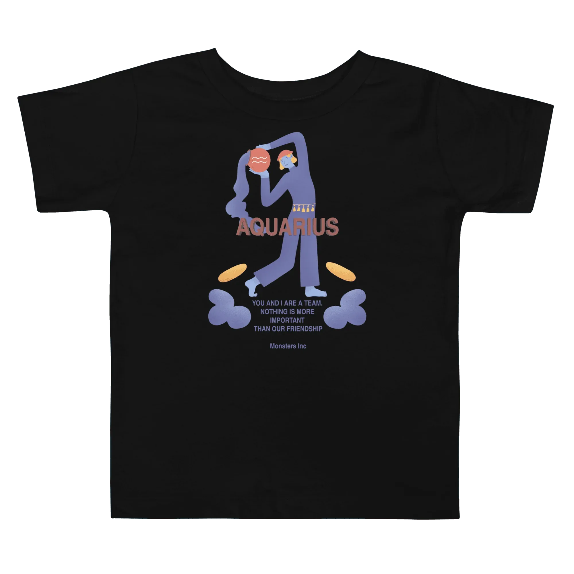 Aquarius Toddler Short Sleeve Tee - KOOMQUAT