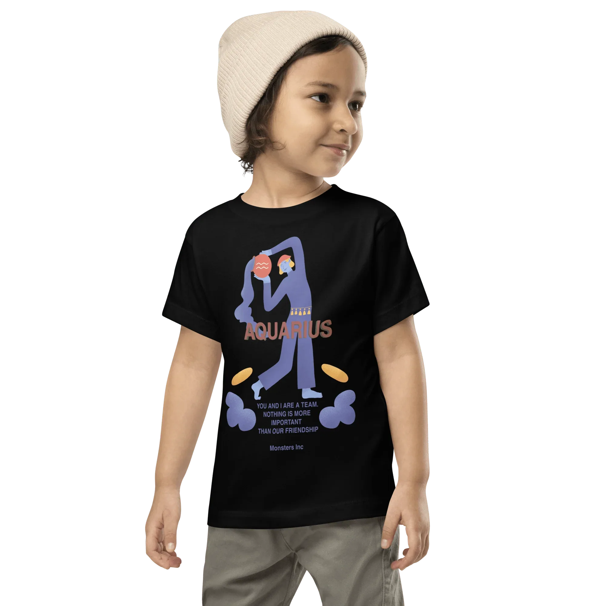 Aquarius Toddler Short Sleeve Tee - KOOMQUAT