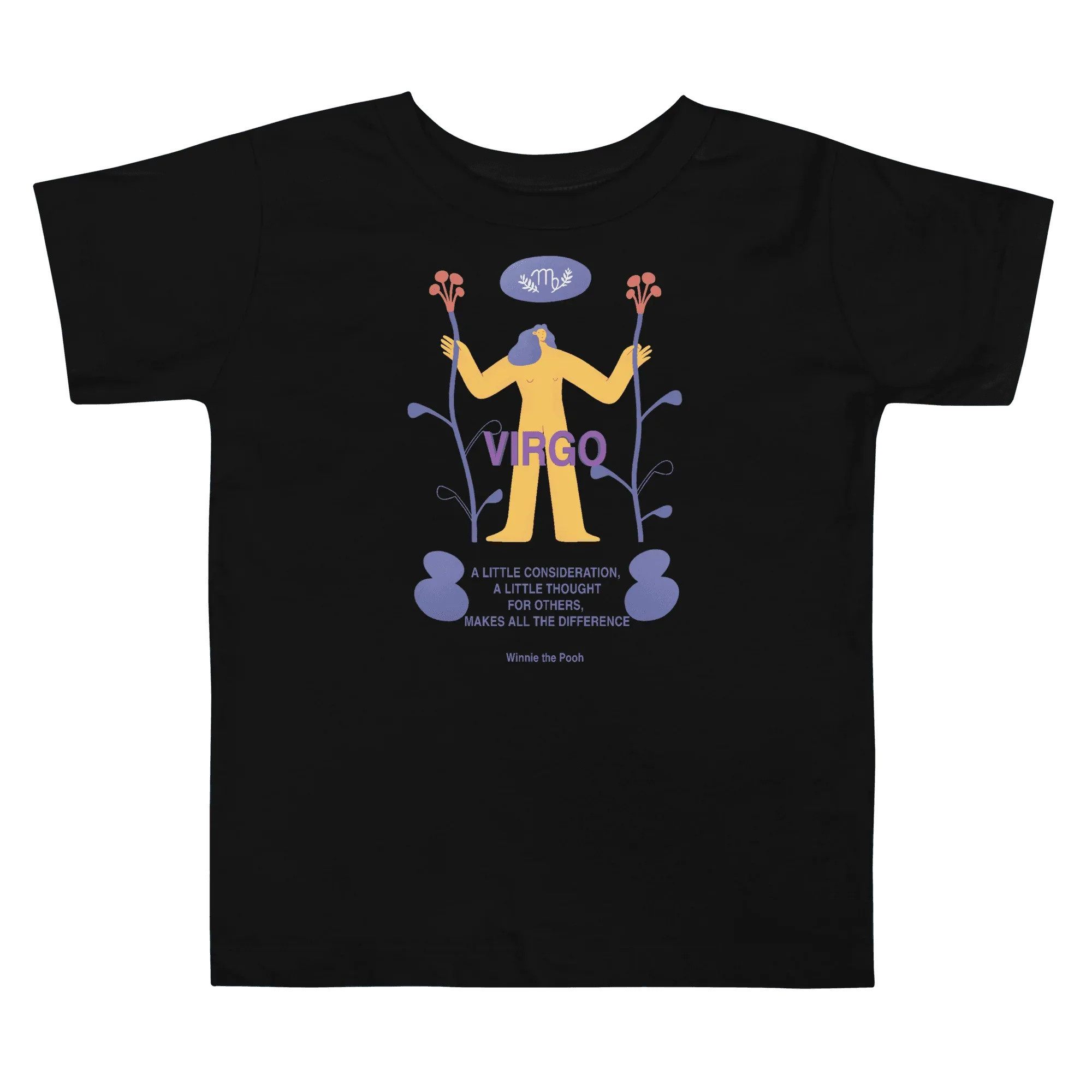 Virgo Toddler Short Sleeve Tee - KOOMQUAT