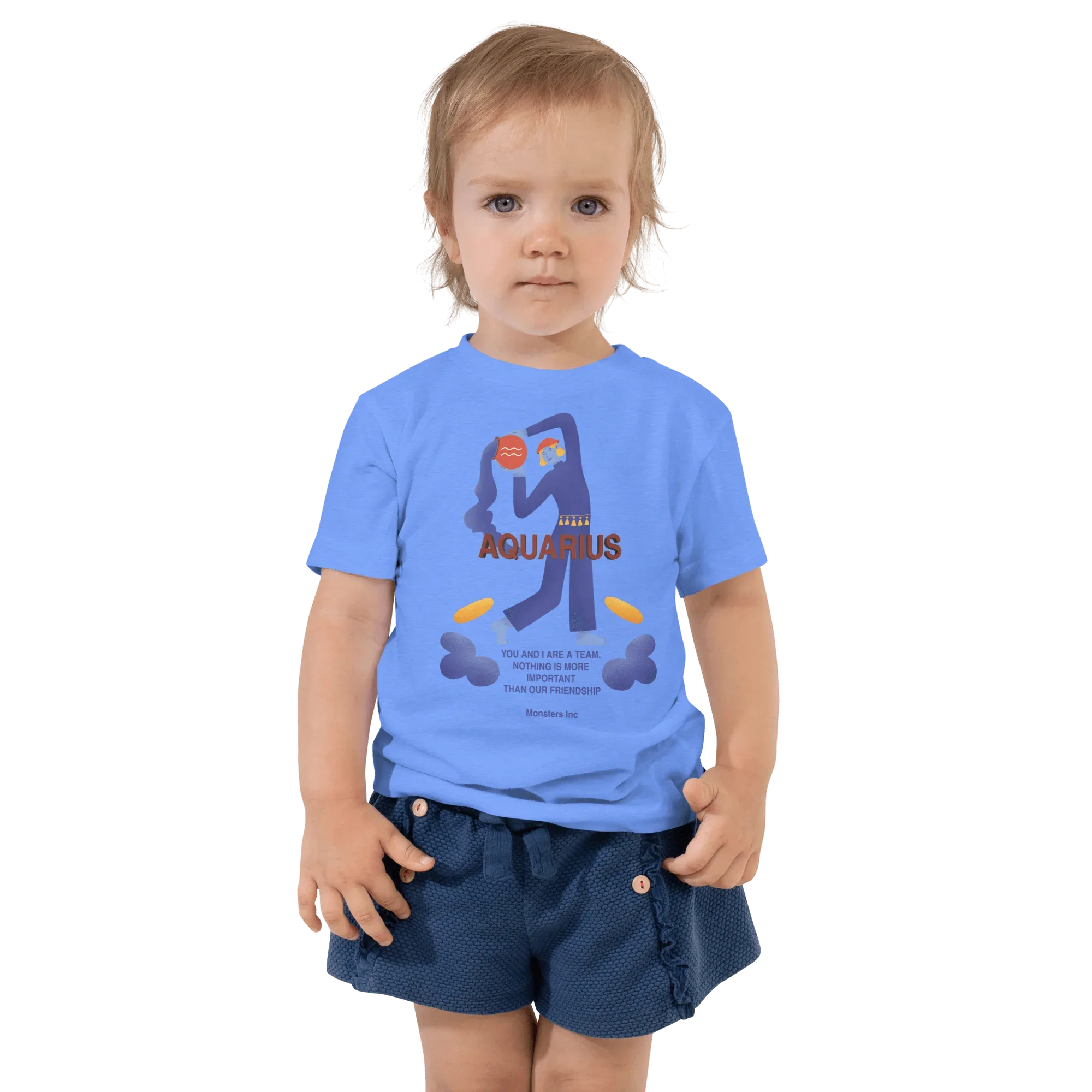 Aquarius Toddler Short Sleeve Tee - KOOMQUAT