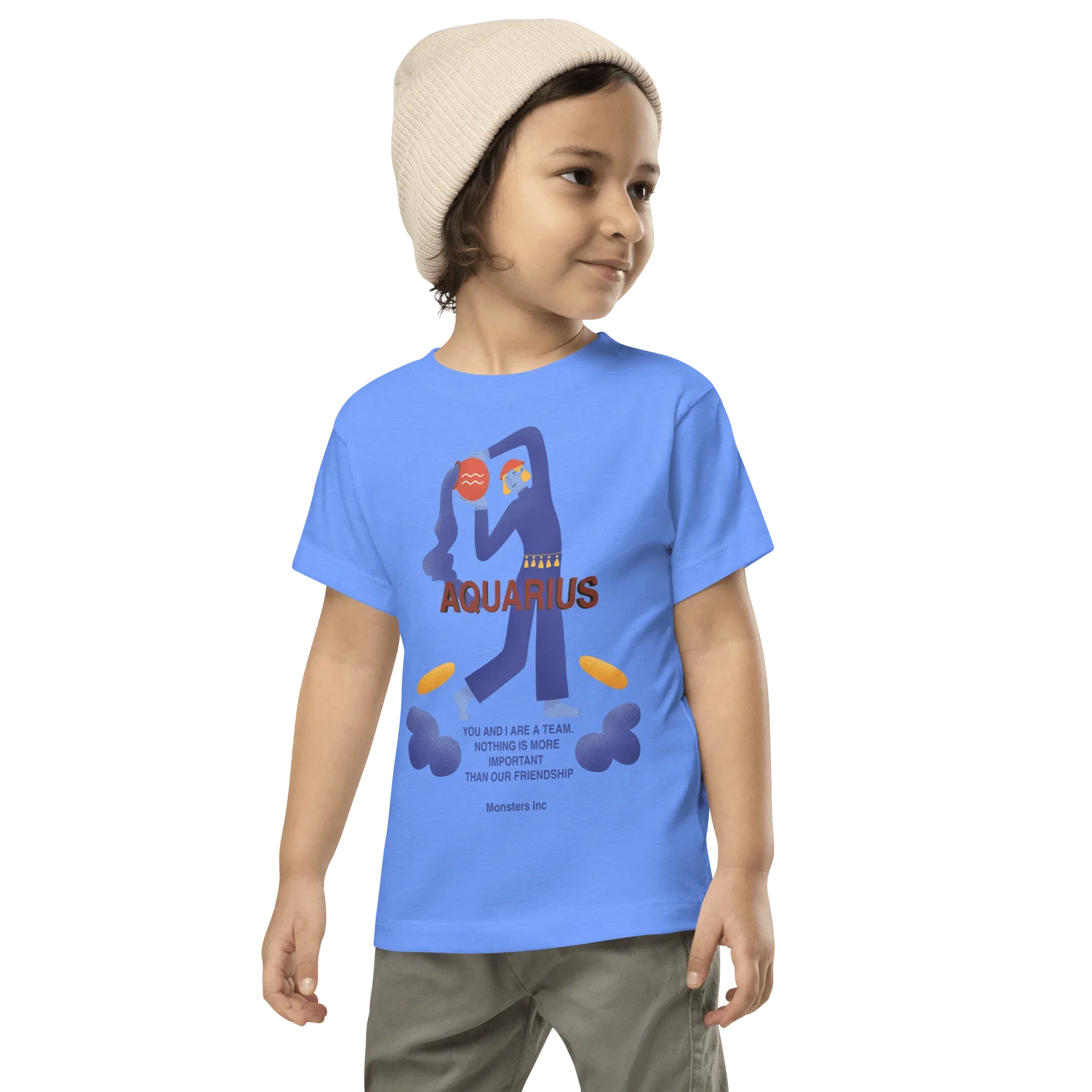 Aquarius Toddler Short Sleeve Tee - KOOMQUAT