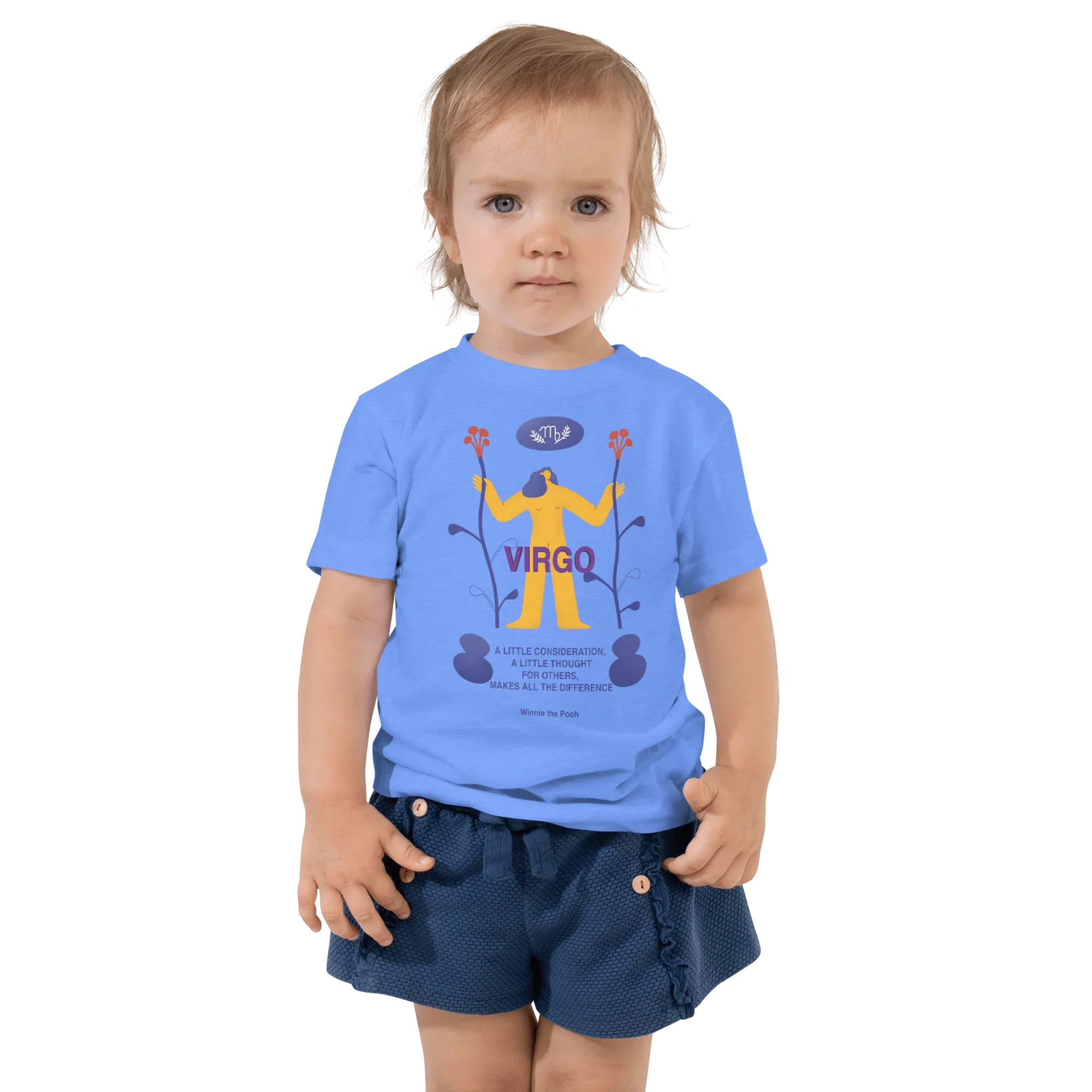 Virgo Toddler Short Sleeve Tee - KOOMQUAT