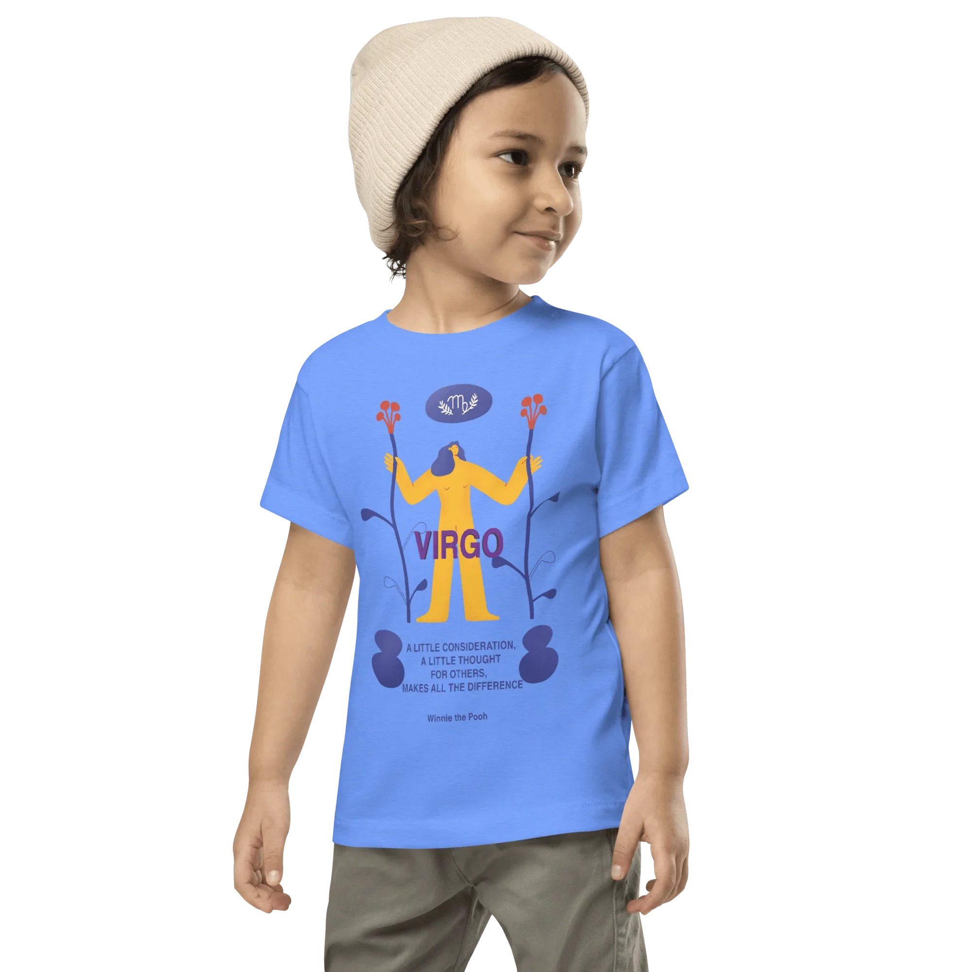 Virgo Toddler Short Sleeve Tee - KOOMQUAT