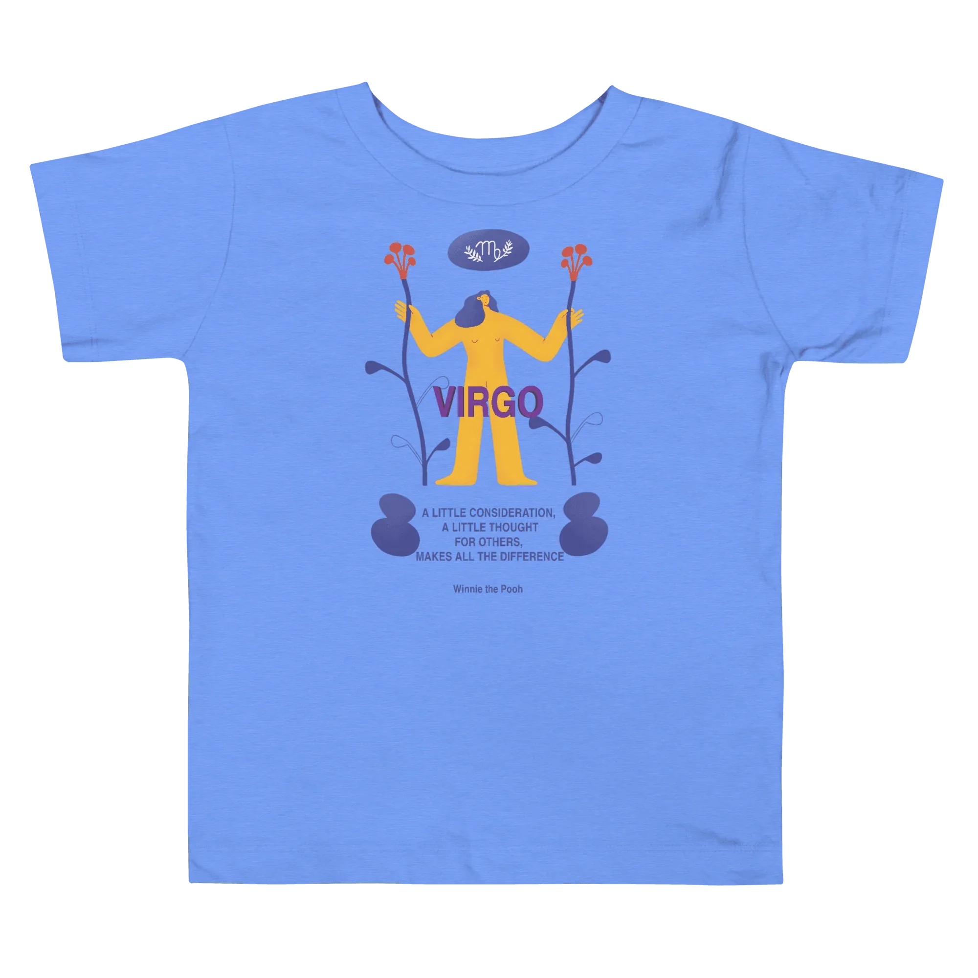 Virgo Toddler Short Sleeve Tee - KOOMQUAT