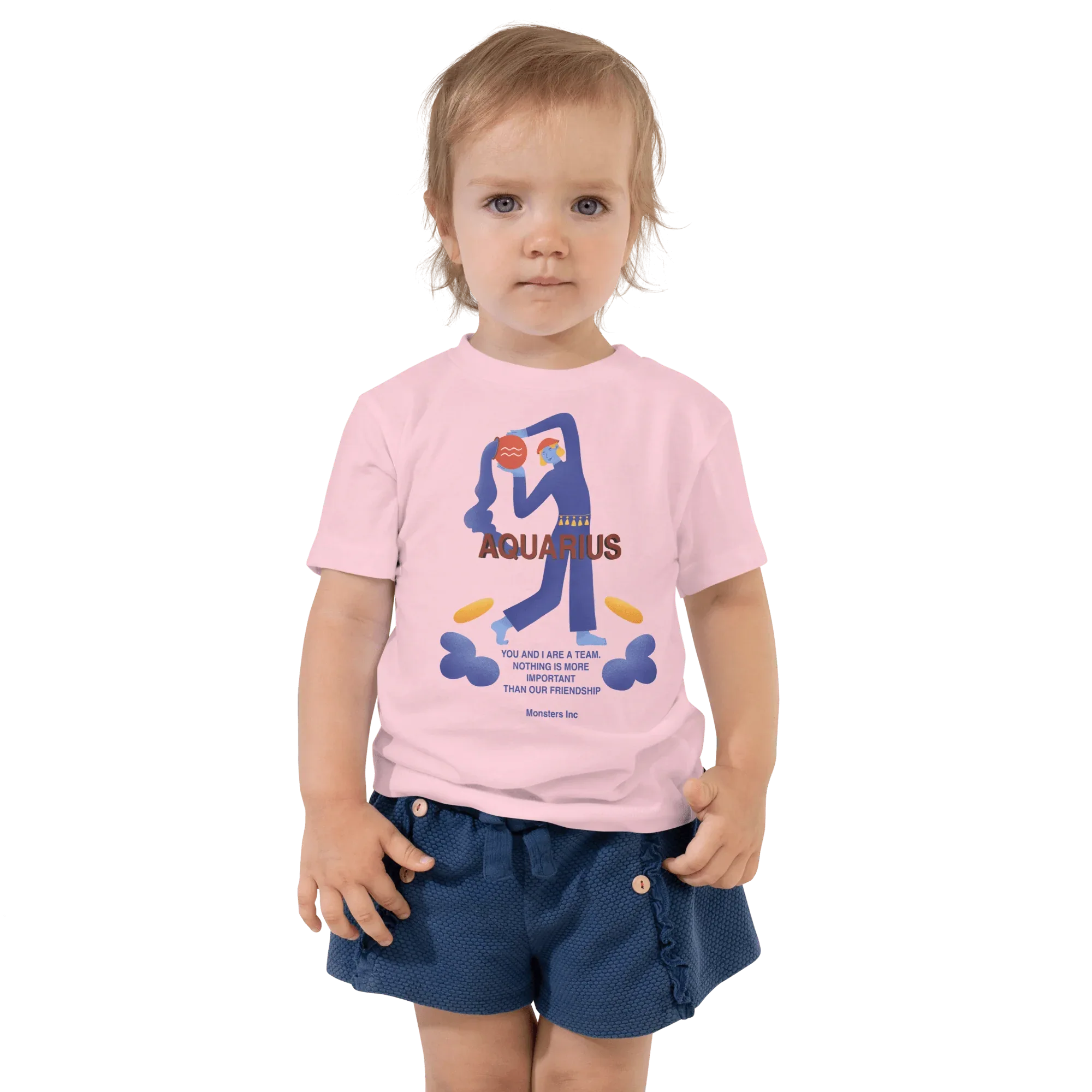 Aquarius Toddler Short Sleeve Tee - KOOMQUAT