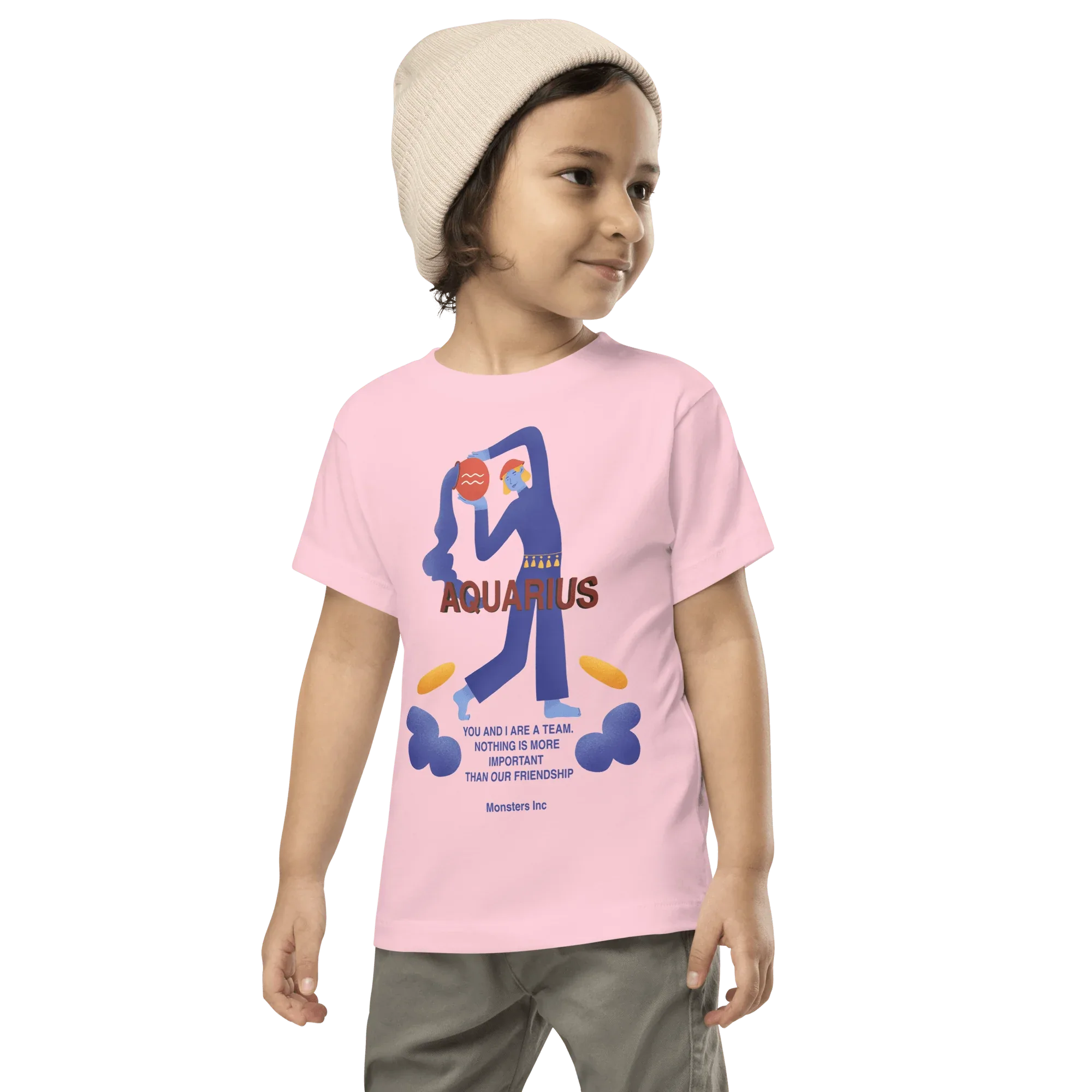Aquarius Toddler Short Sleeve Tee - KOOMQUAT