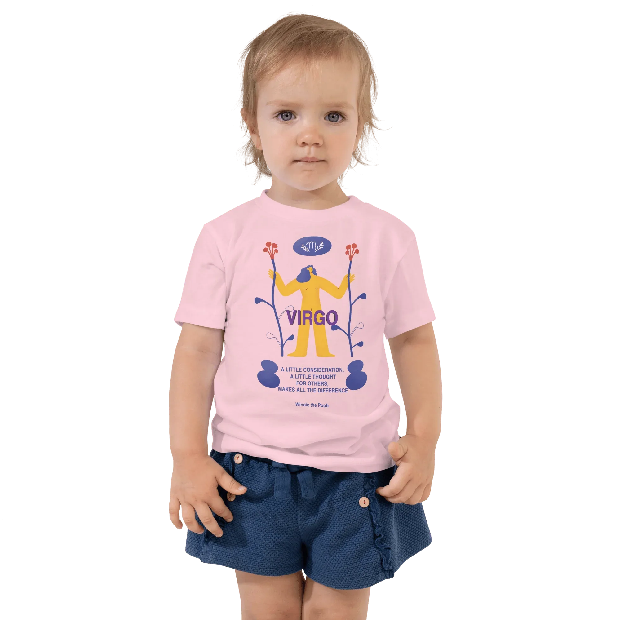 Virgo Toddler Short Sleeve Tee - KOOMQUAT
