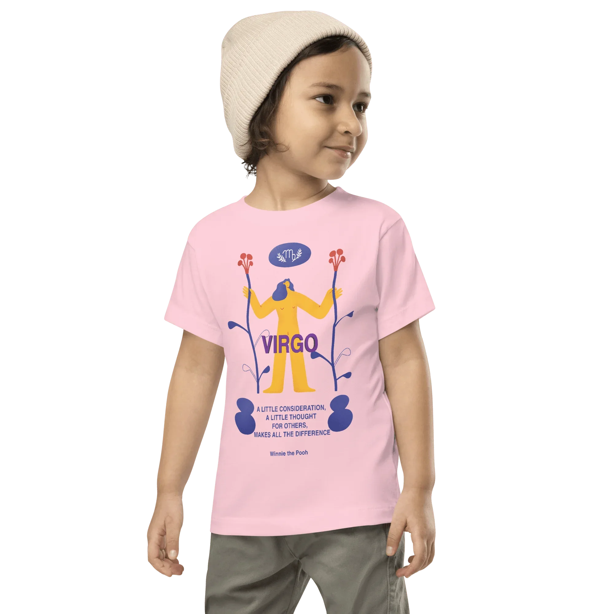 Virgo Toddler Short Sleeve Tee - KOOMQUAT