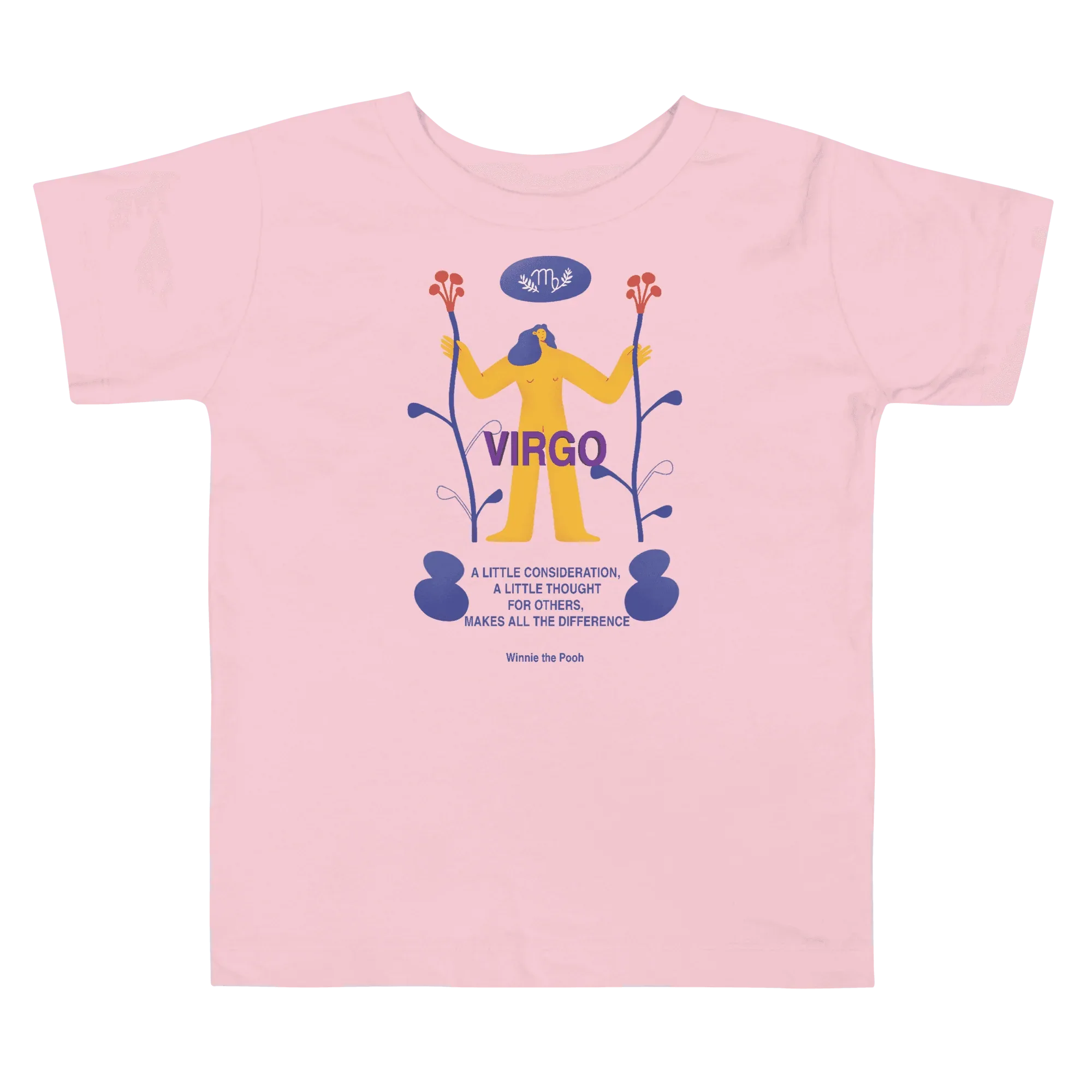 Virgo Toddler Short Sleeve Tee - KOOMQUAT