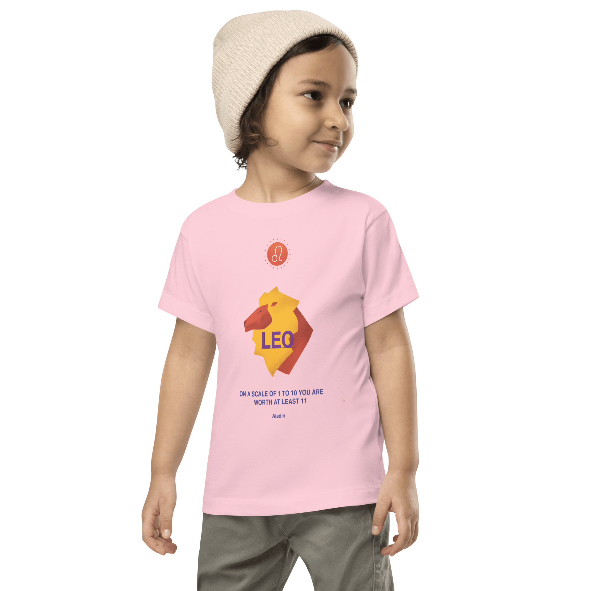 Leo Toddler Short Sleeve Tee -