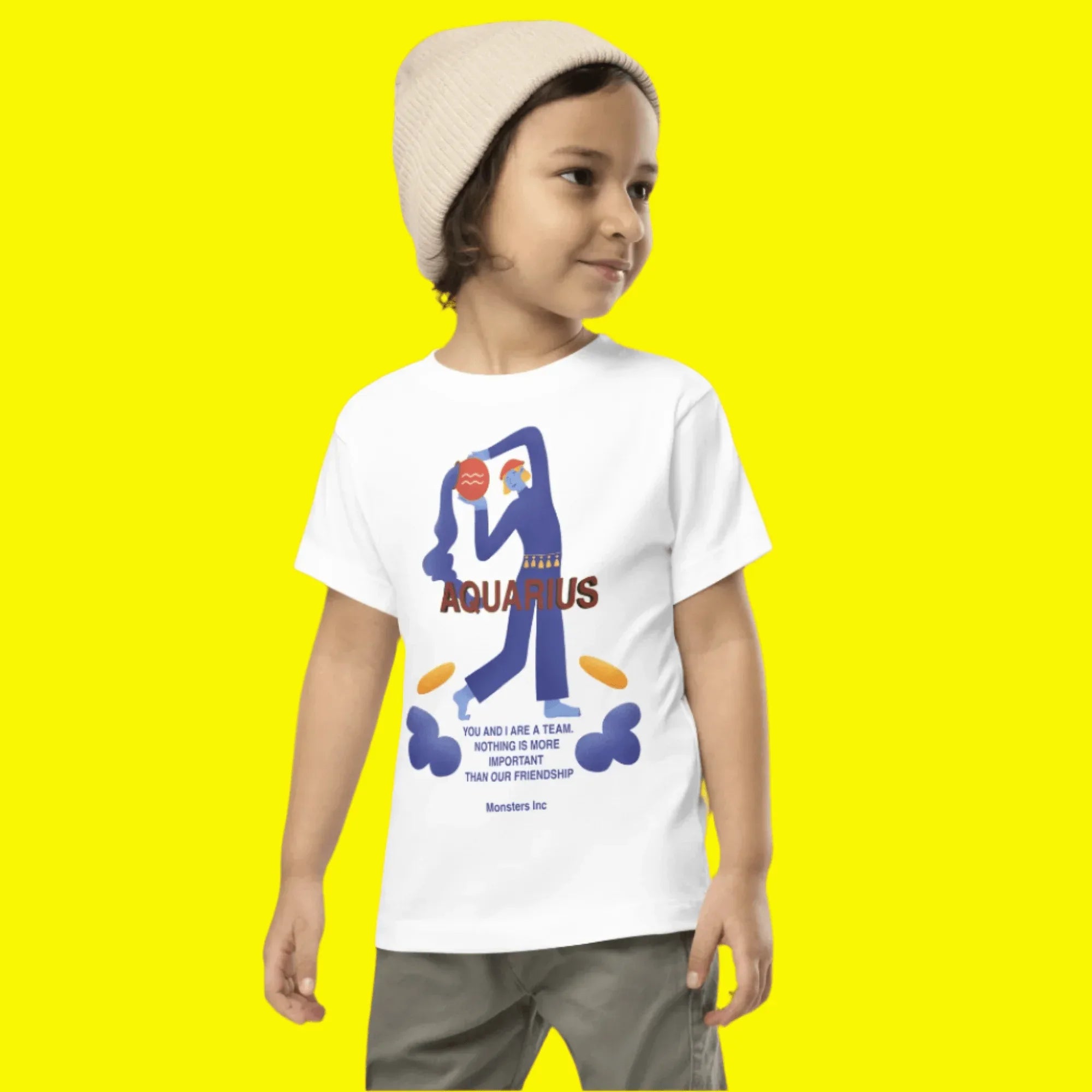 Aquarius Toddler Short Sleeve Tee - KOOMQUAT