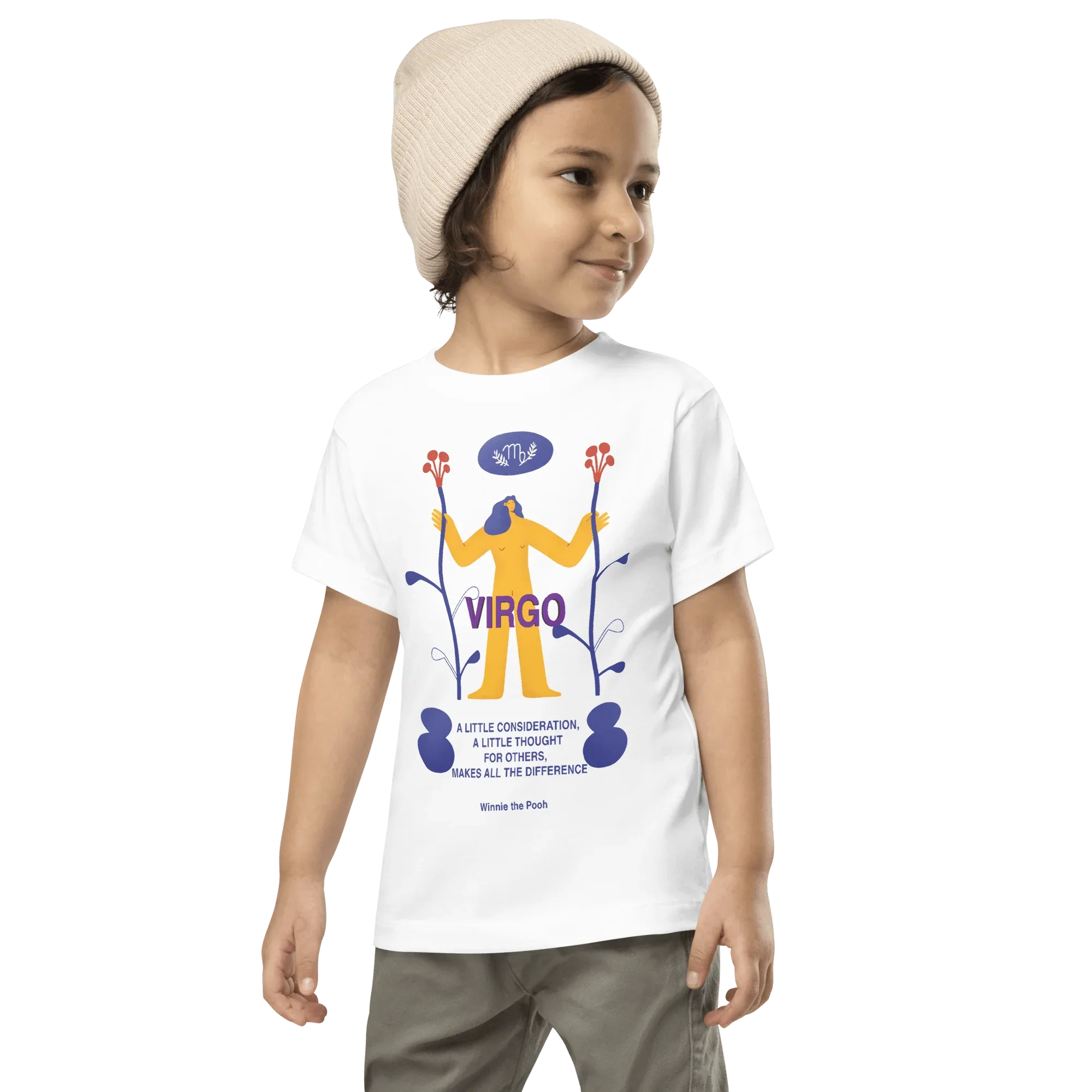 Virgo Toddler Short Sleeve Tee - KOOMQUAT