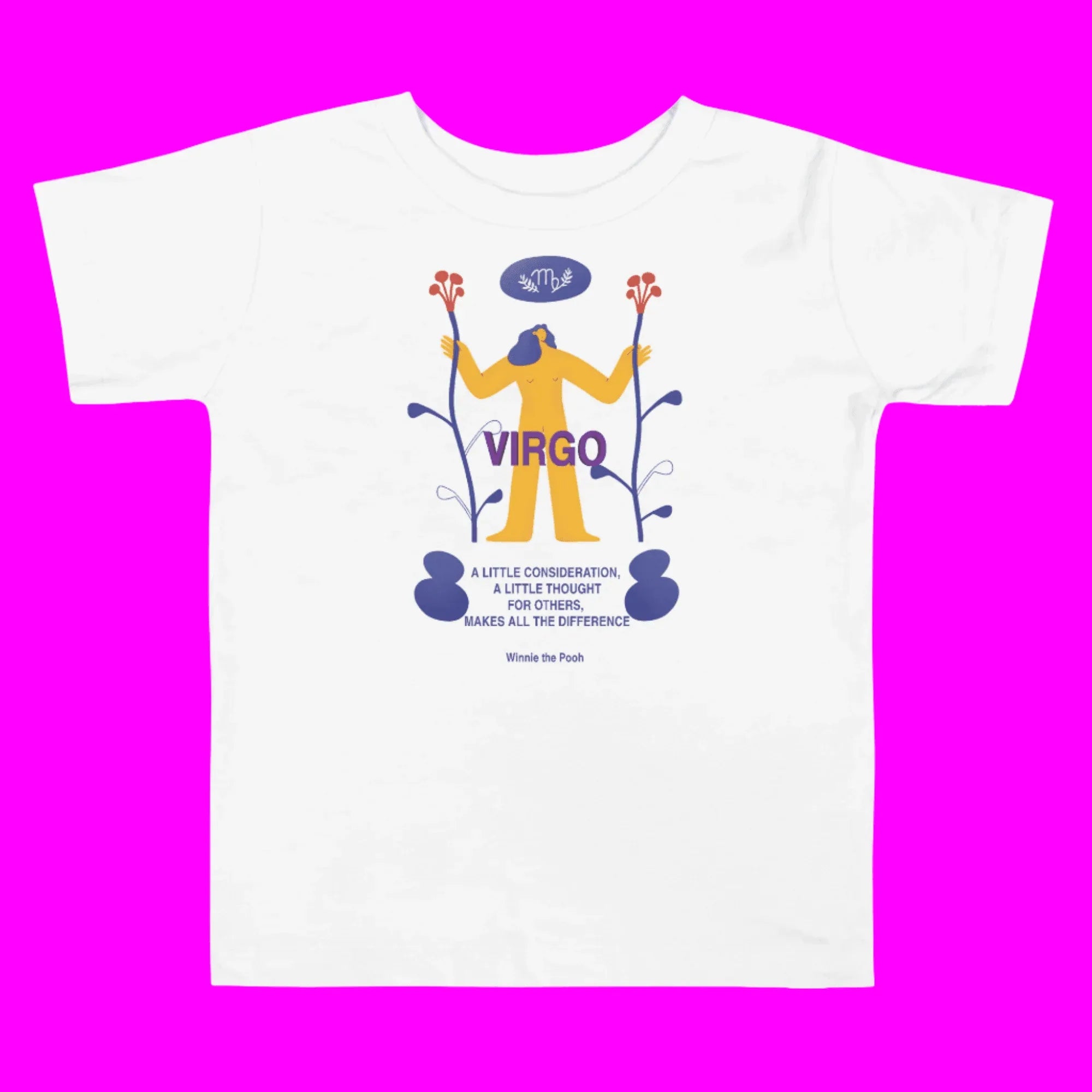 Virgo Toddler Short Sleeve Tee - KOOMQUAT