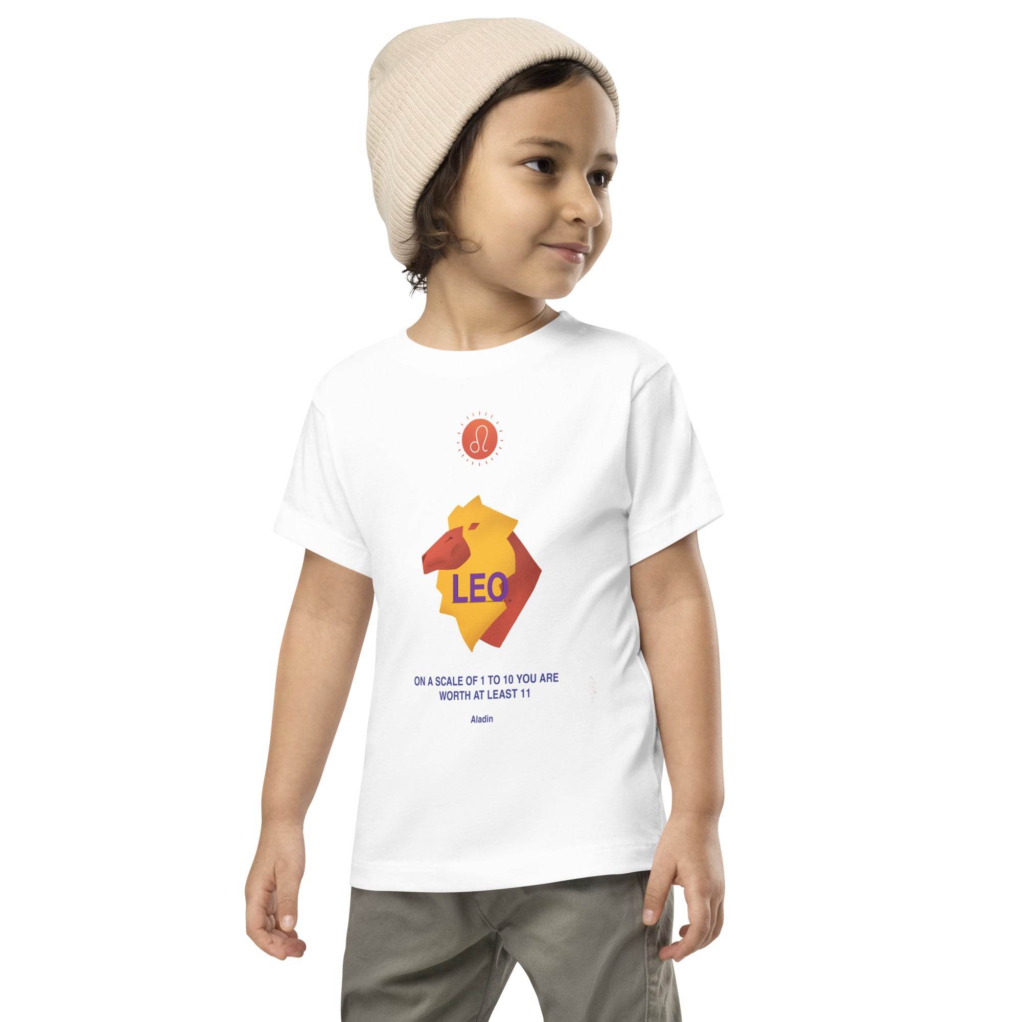 Leo Toddler Short Sleeve Tee -