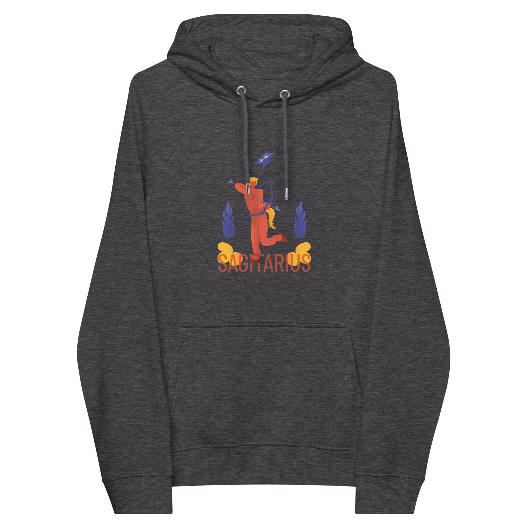 Sagittarius Unisex Eco Raglan Hoodie - Raw Edition -