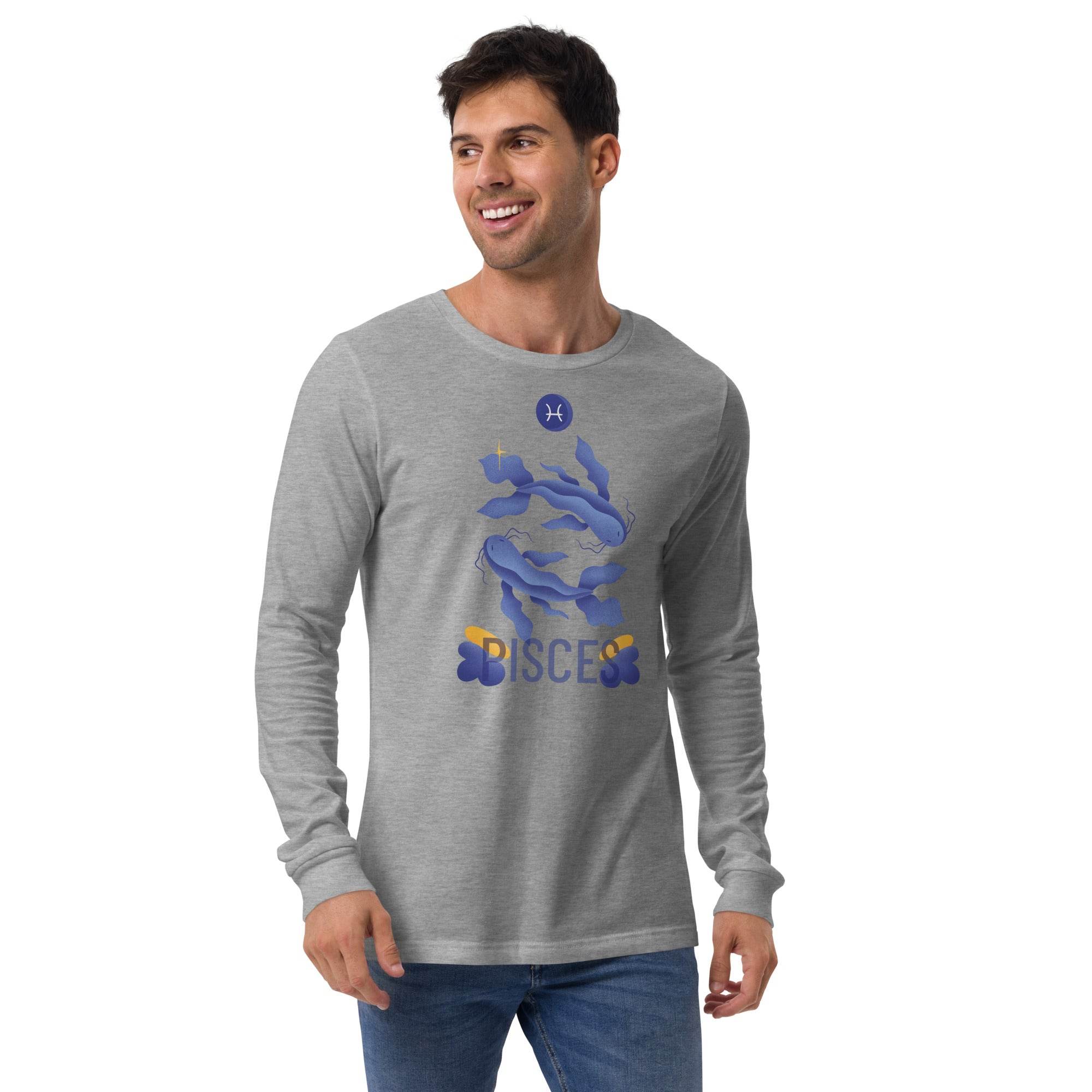 Pisces Unisex Long Sleeve Tee - Raw Edition -