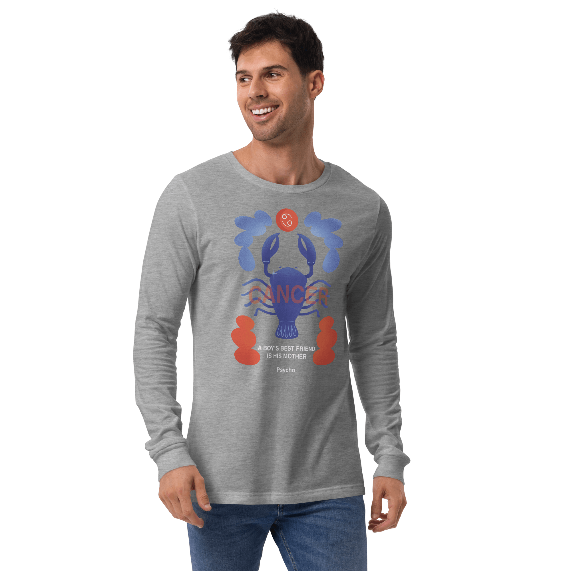 Cancer Unisex Long Sleeve Tee Psycho Edition -