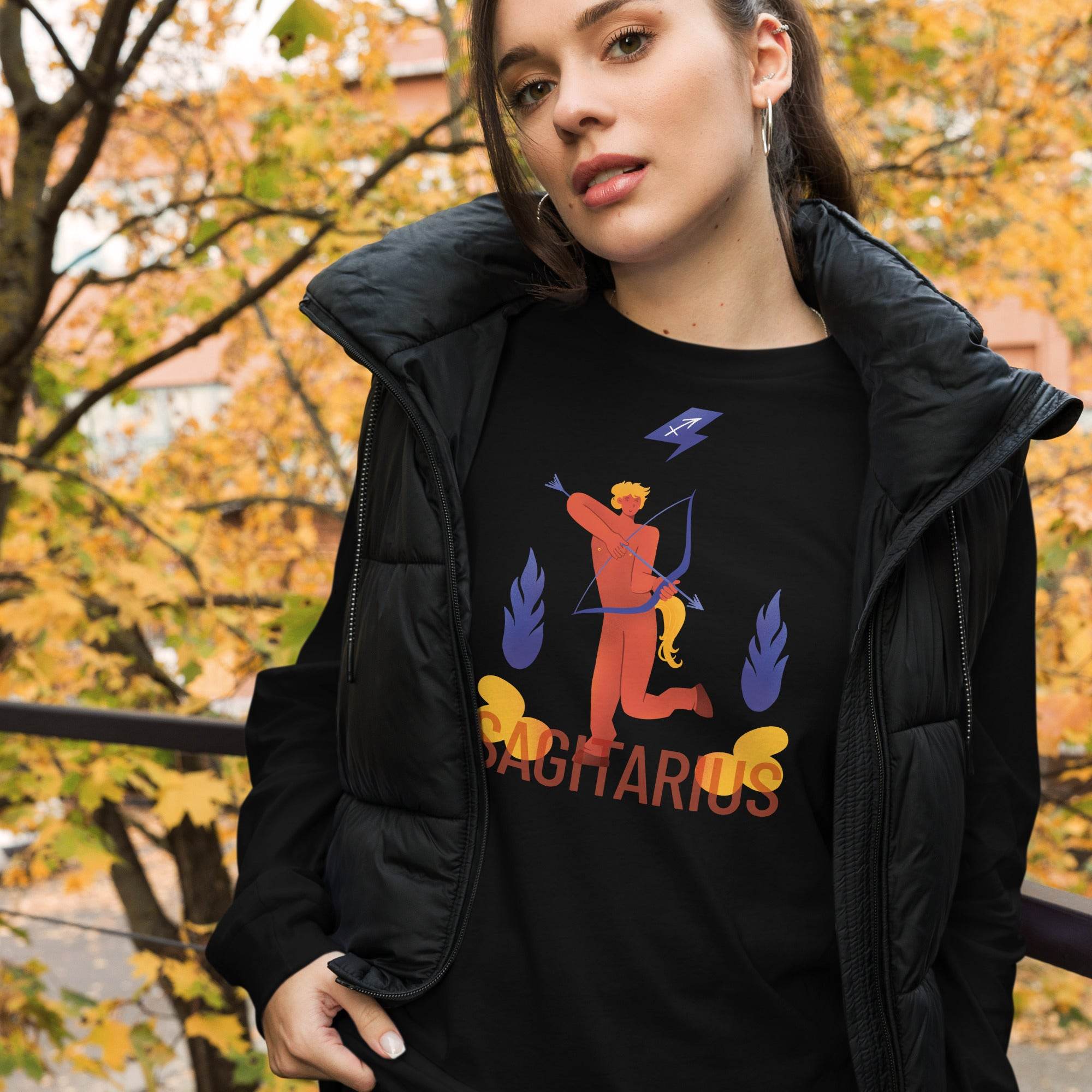 Sagittarius Unisex Long Sleeve Tee - Raw Edition -
