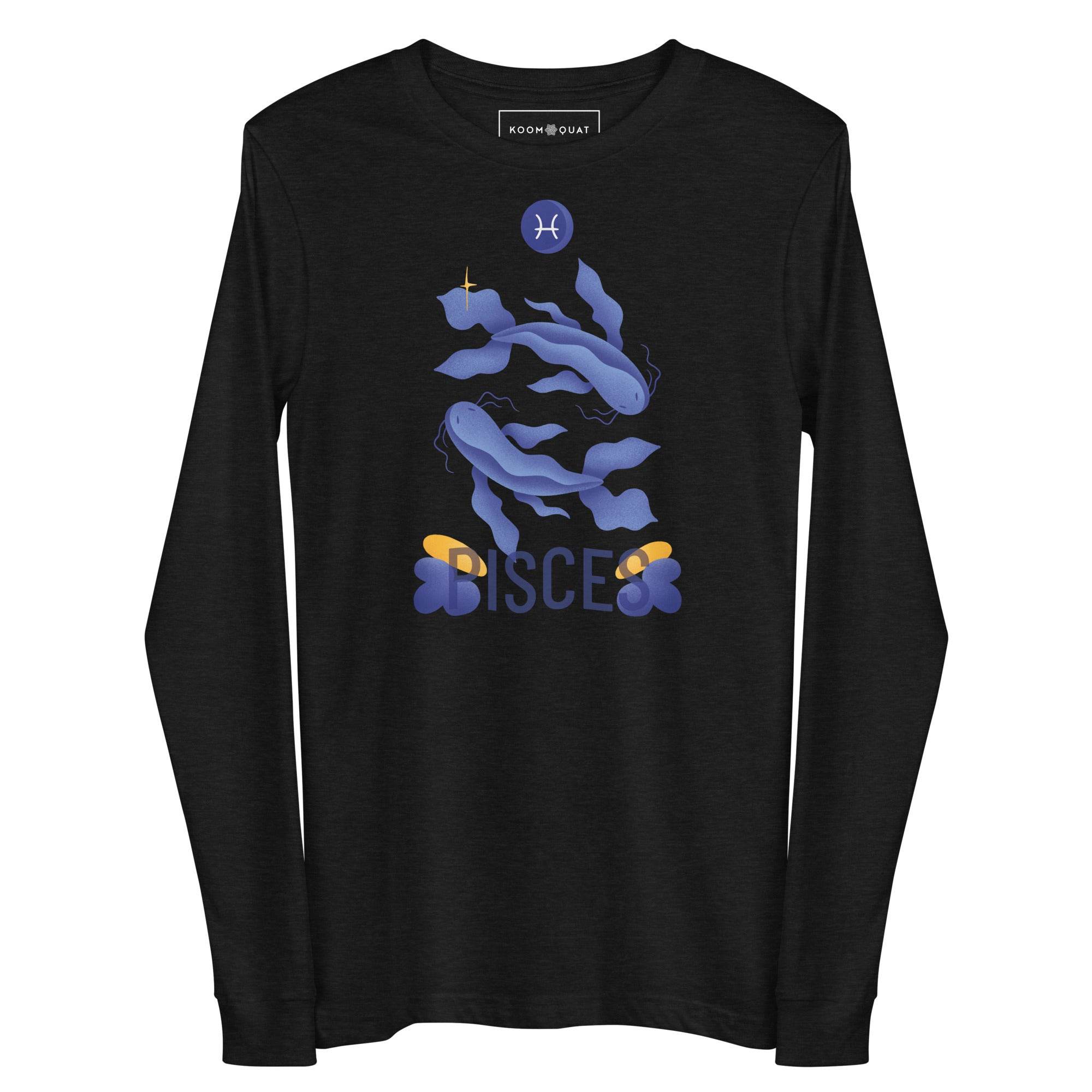 Pisces Unisex Long Sleeve Tee - Raw Edition -