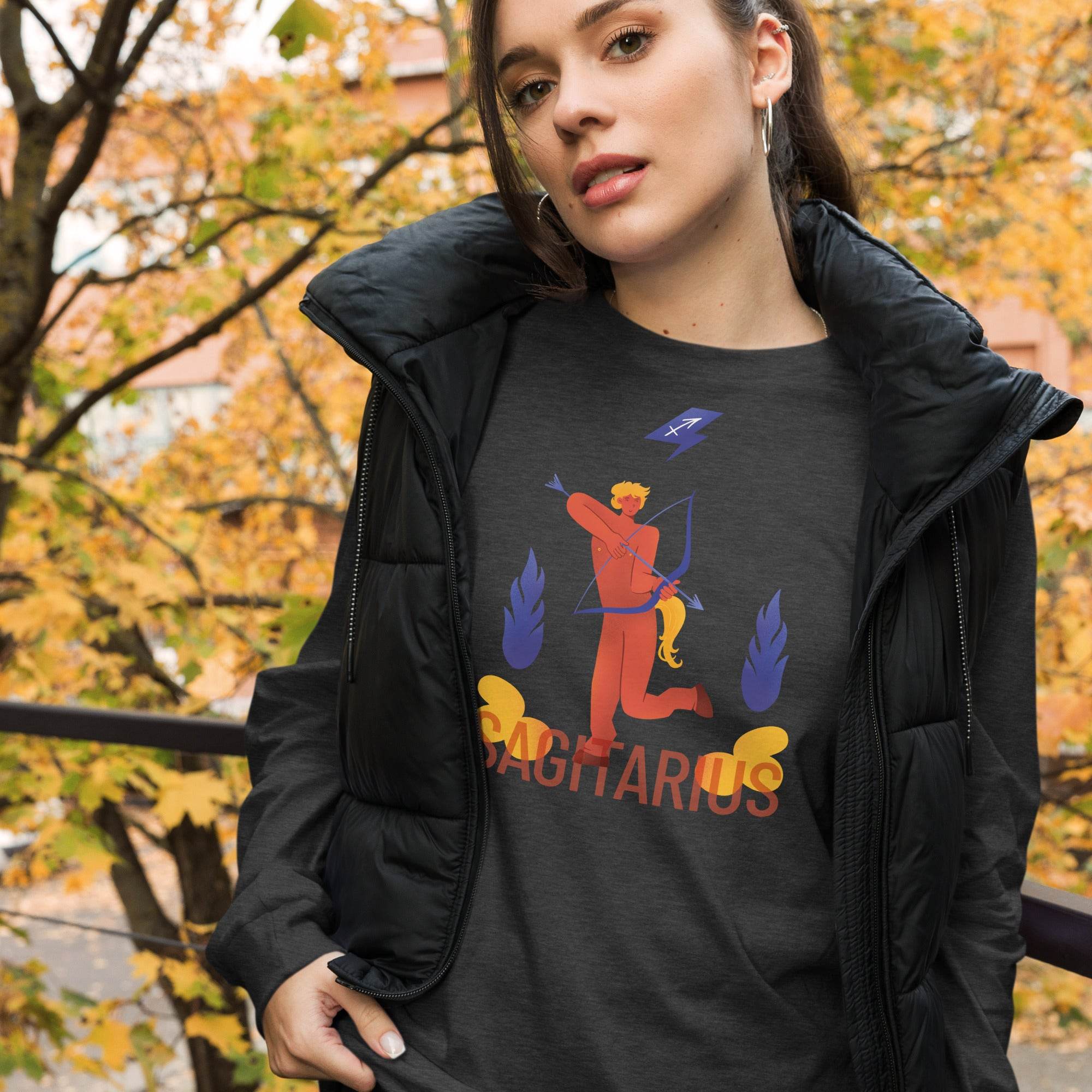 Sagittarius Unisex Long Sleeve Tee - Raw Edition -