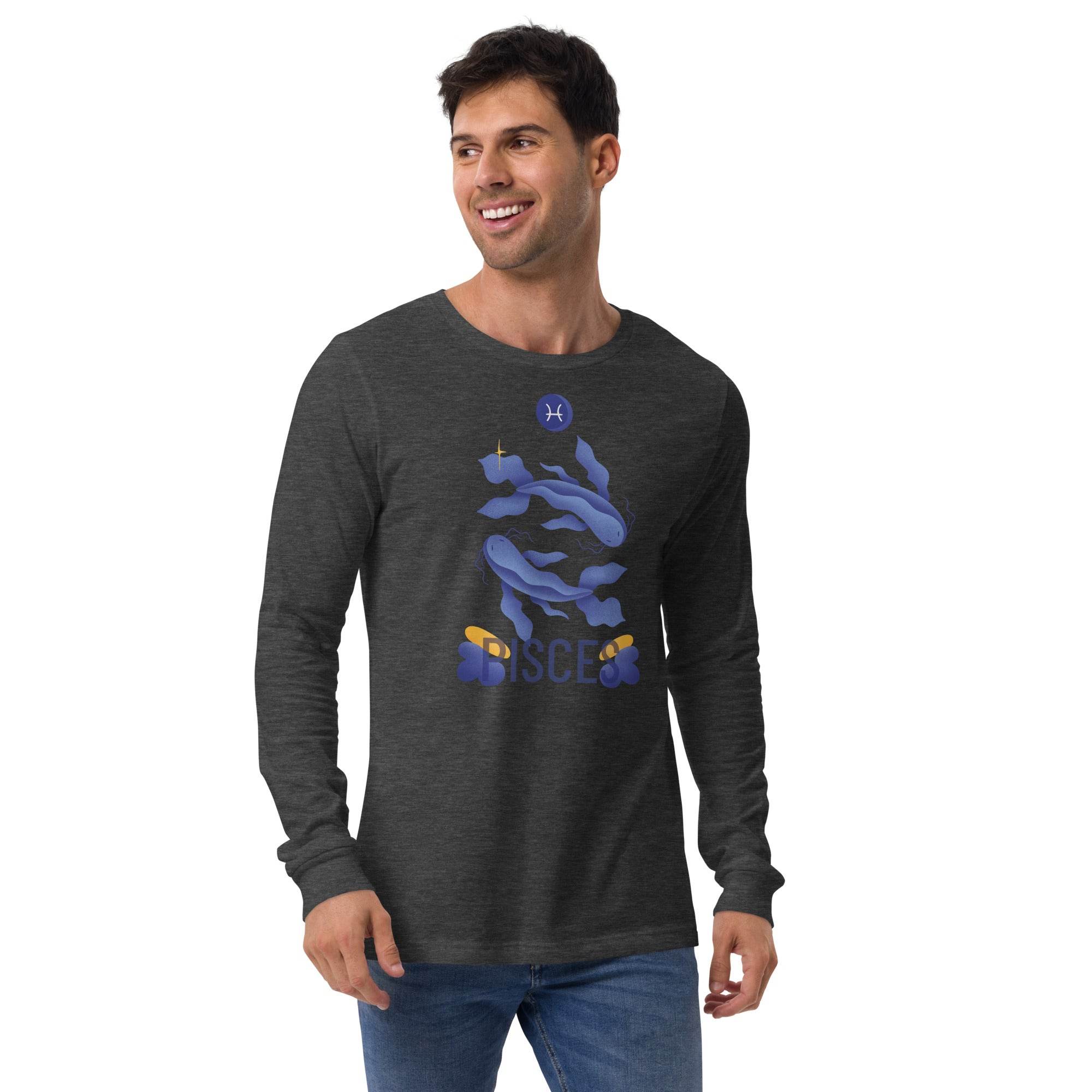 Pisces Unisex Long Sleeve Tee - Raw Edition -