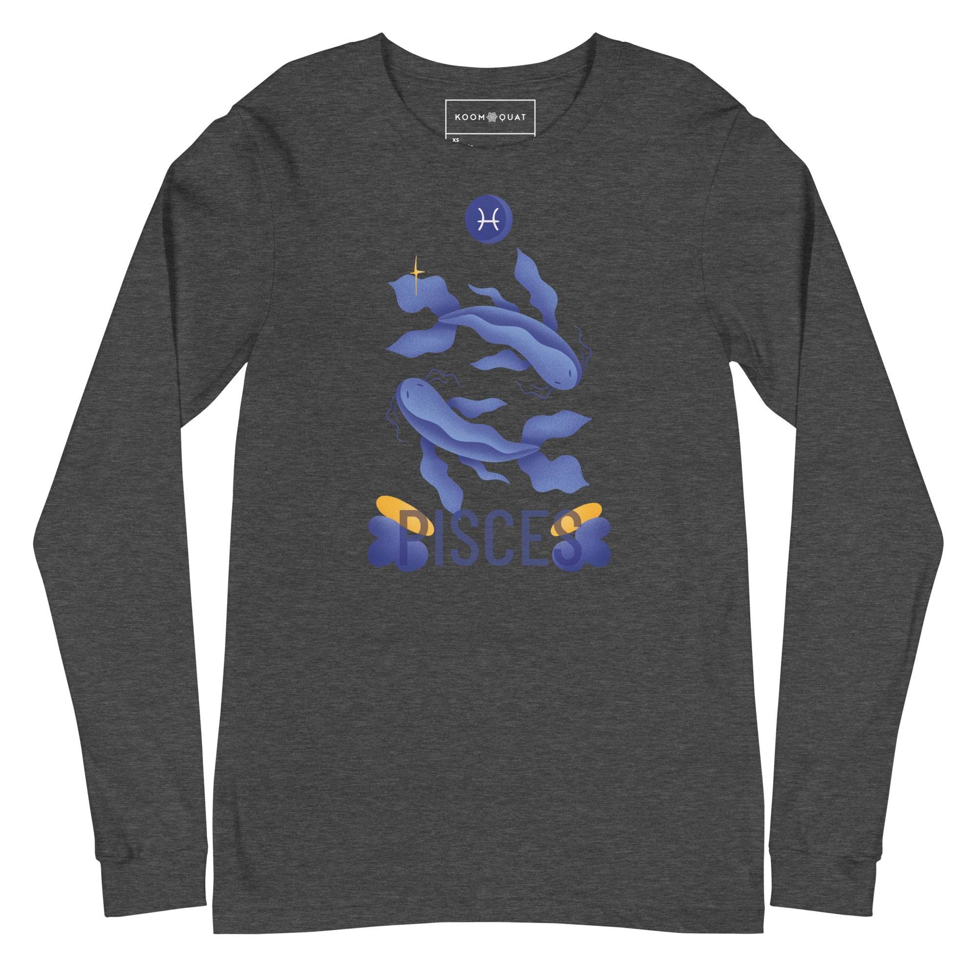 Pisces Unisex Long Sleeve Tee - Raw Edition -