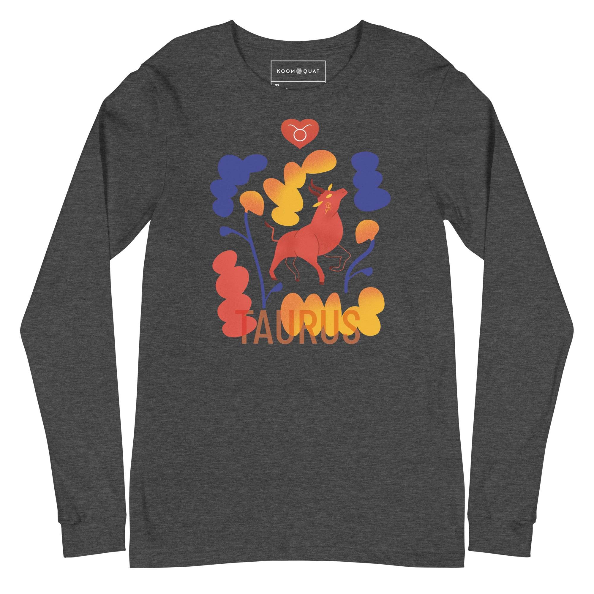 TAURUS Unisex Long Sleeve Tee Raw -