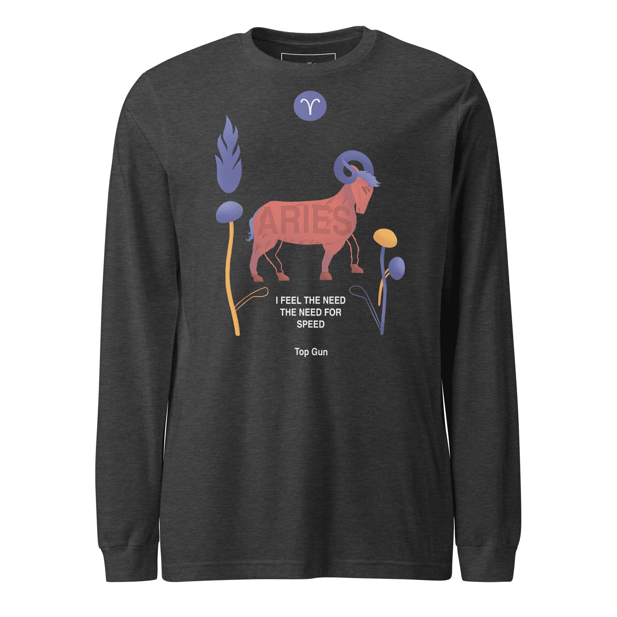Aries Unisex Long Sleeve Tee Top Gun - Edition -