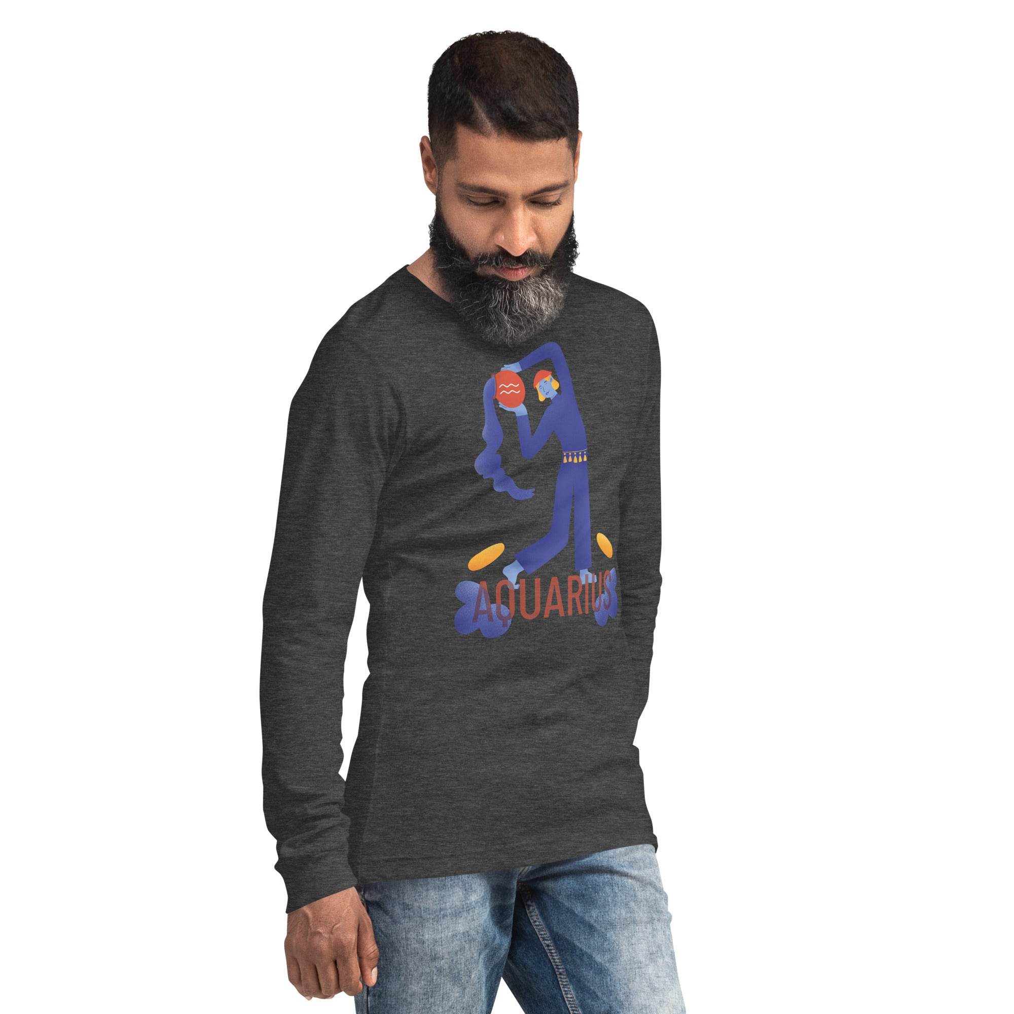 Aquarius Unisex Long Sleeve Tee - Raw Edition -