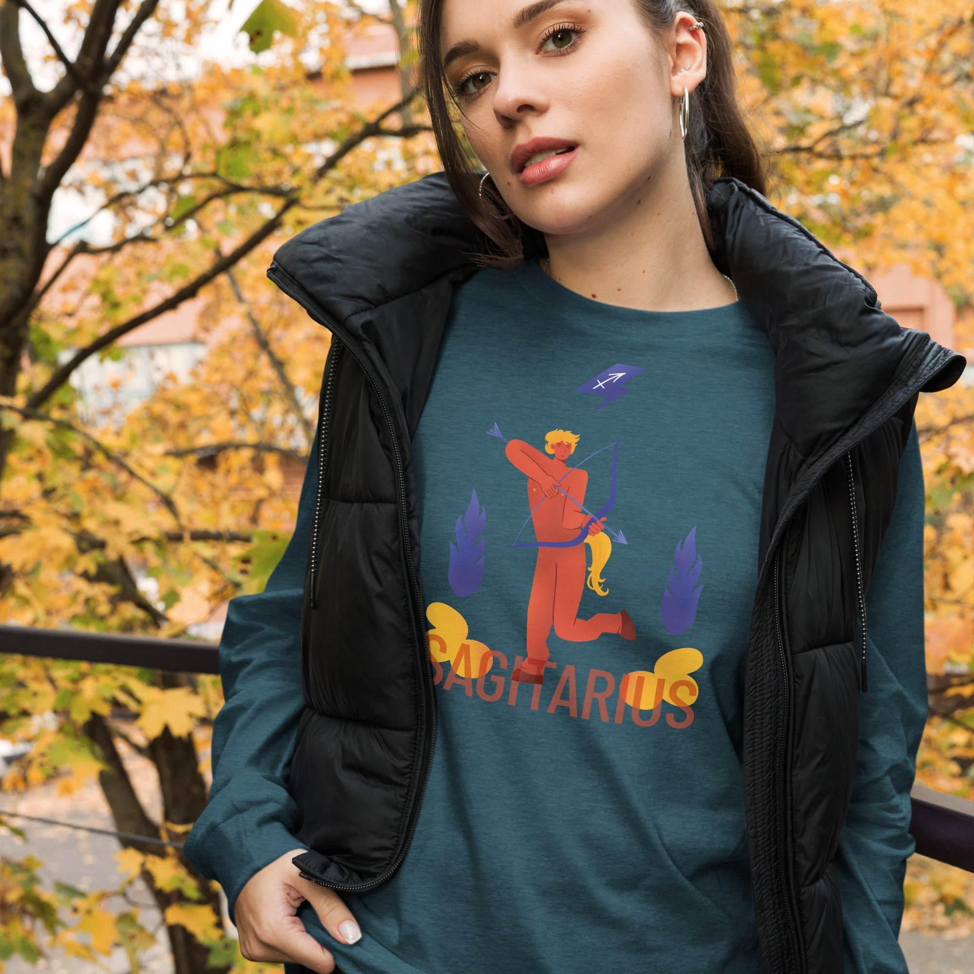 Sagittarius Unisex Long Sleeve Tee - Raw Edition -