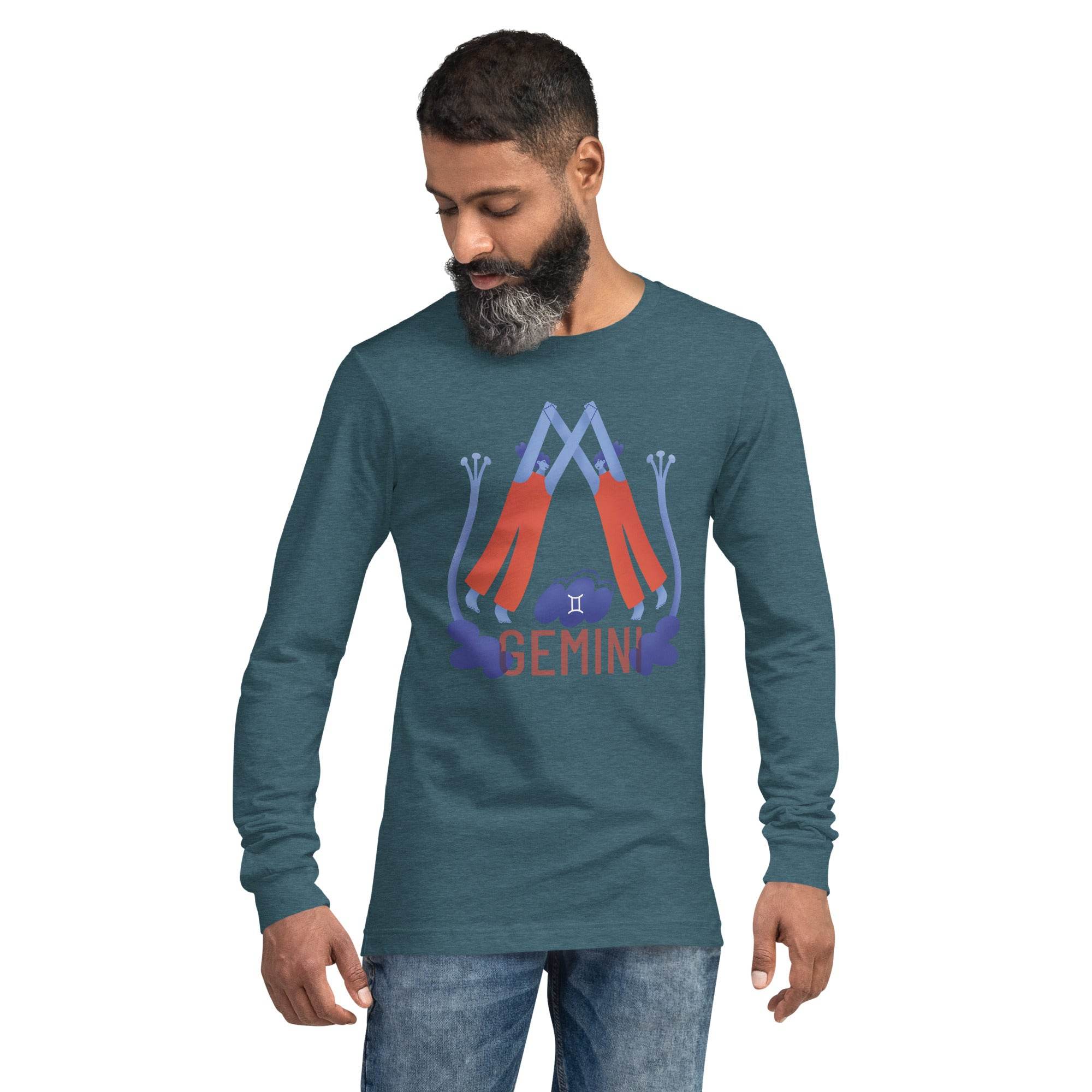 Gemini Unisex Long Sleeve Tee - Raw Edition -
