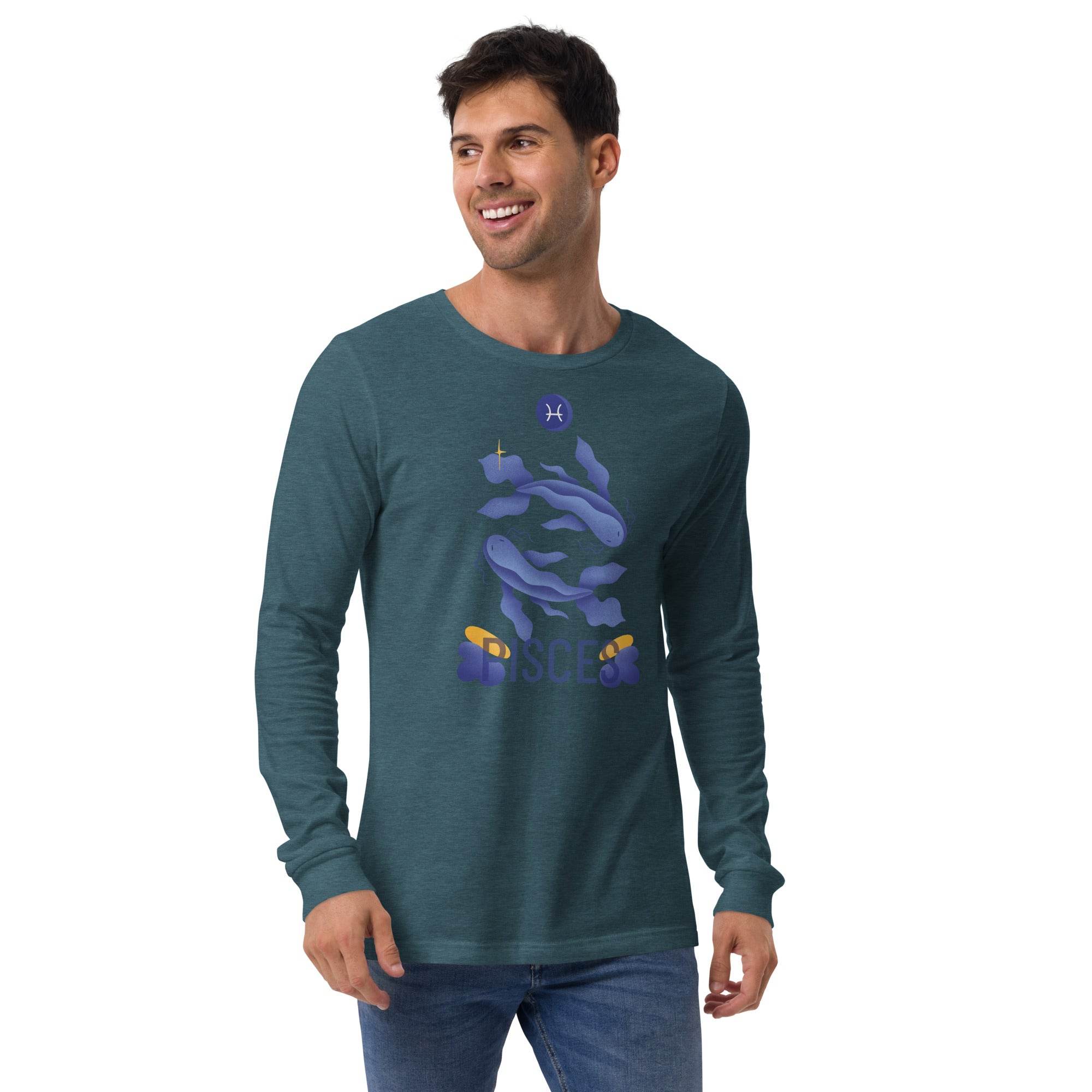 Pisces Unisex Long Sleeve Tee - Raw Edition -