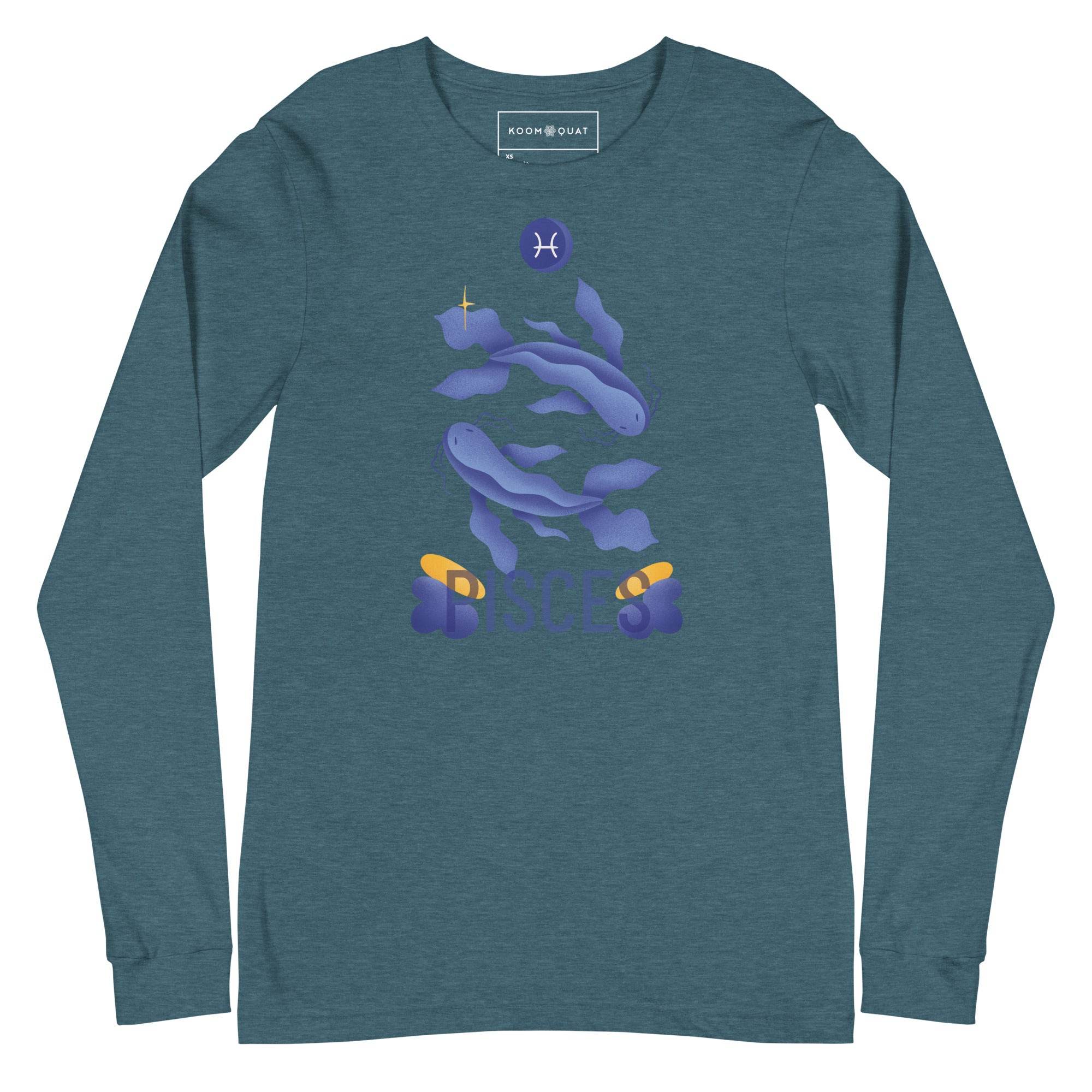 Pisces Unisex Long Sleeve Tee - Raw Edition -