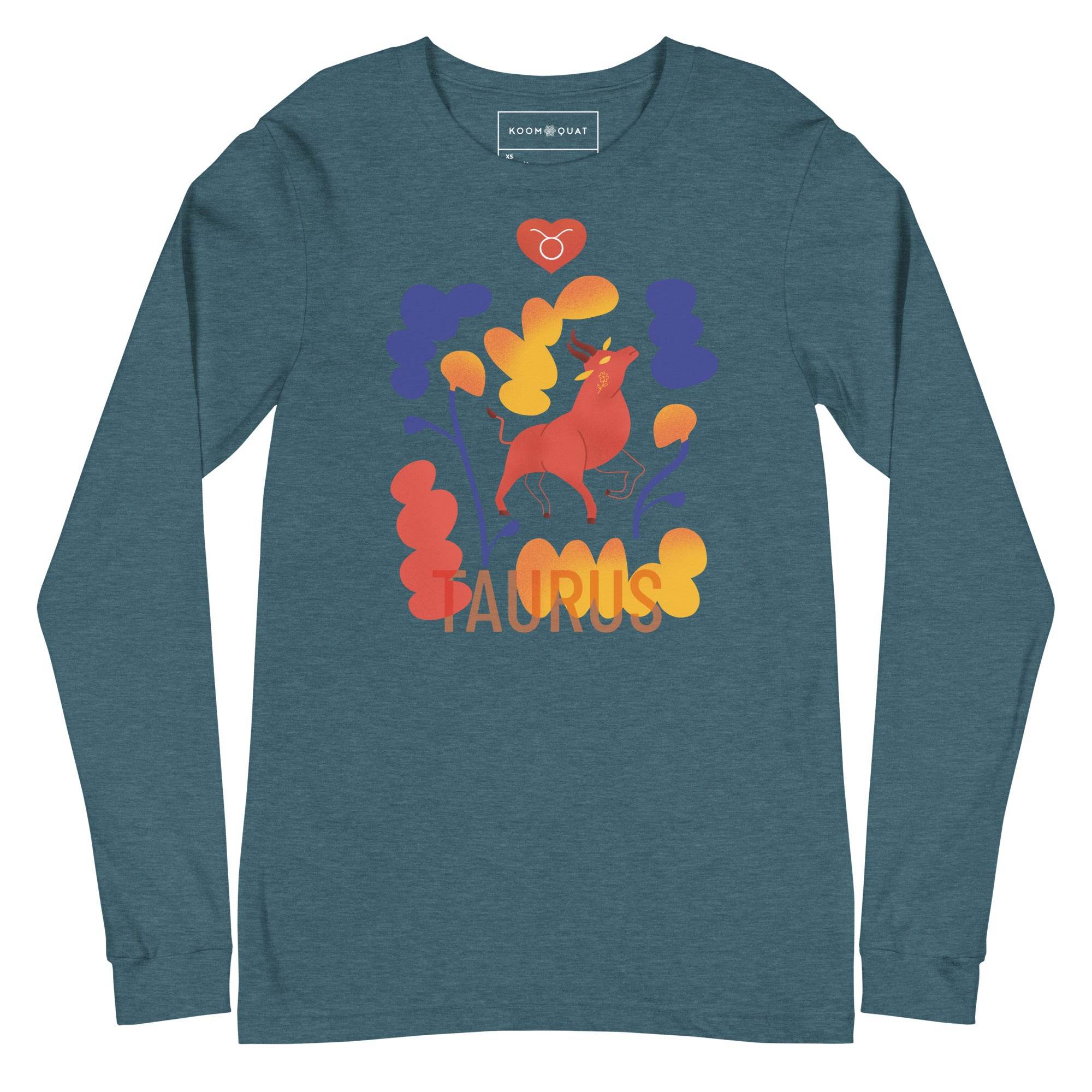 TAURUS Unisex Long Sleeve Tee Raw -
