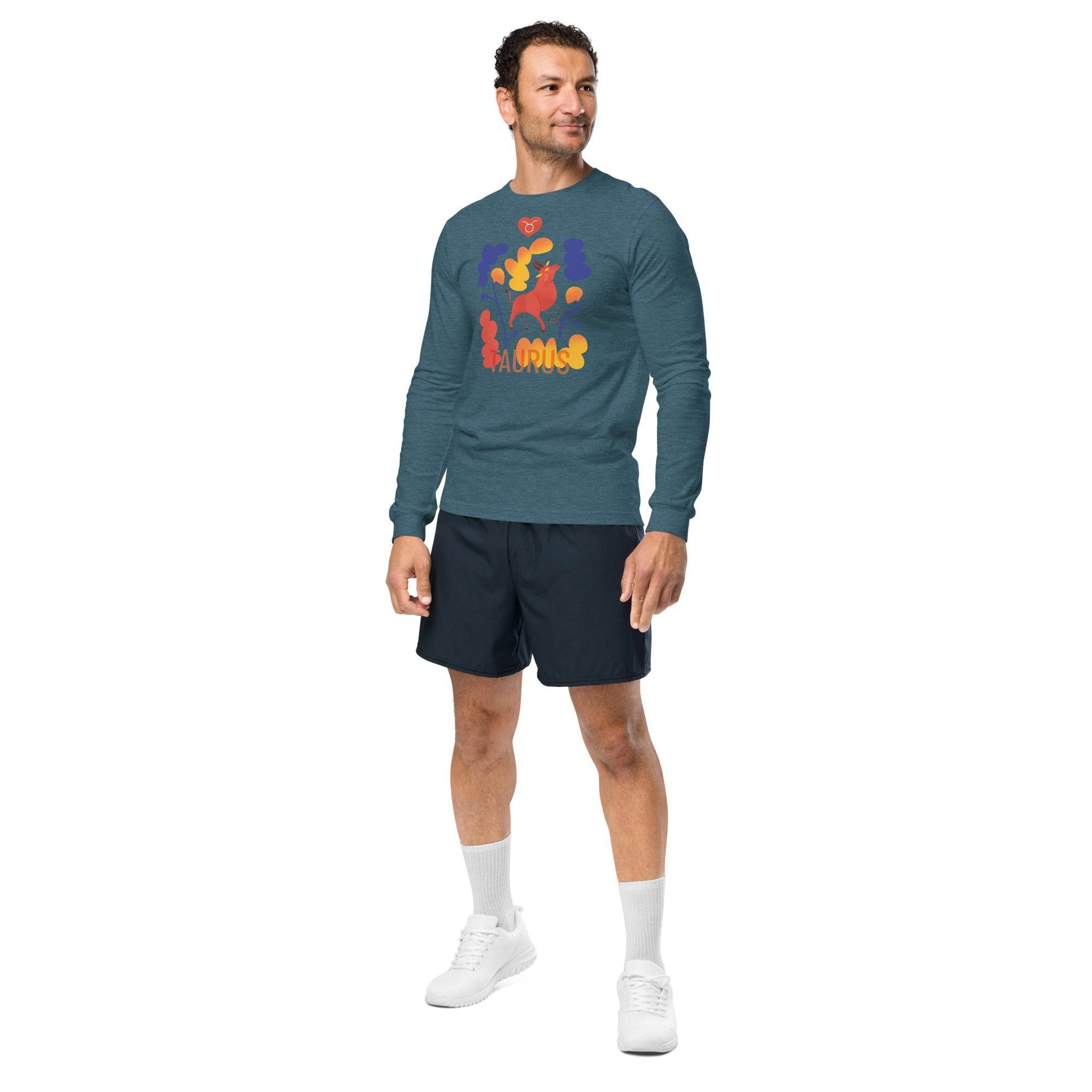 TAURUS Unisex Long Sleeve Tee Raw -