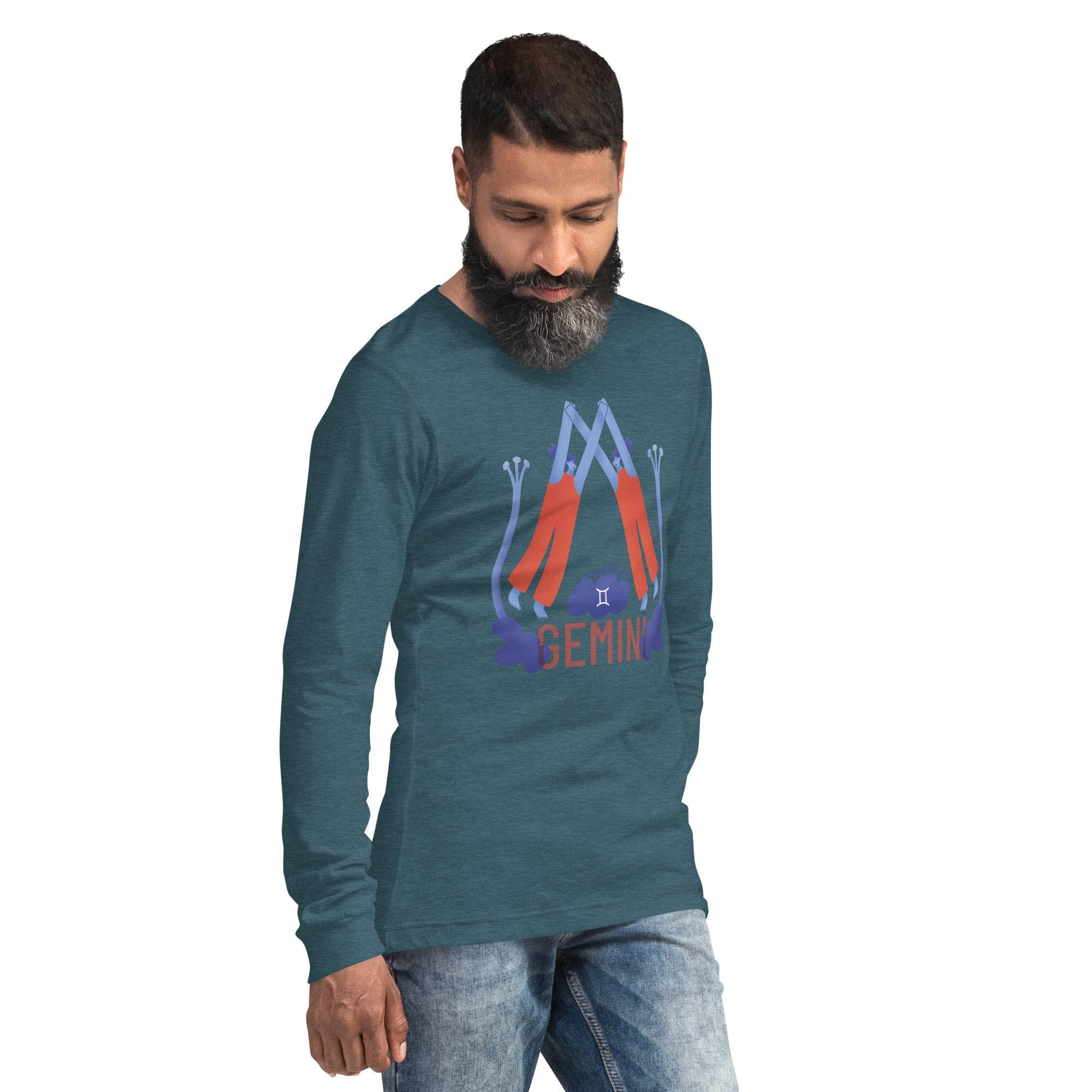 Gemini Unisex Long Sleeve Tee - Raw Edition -