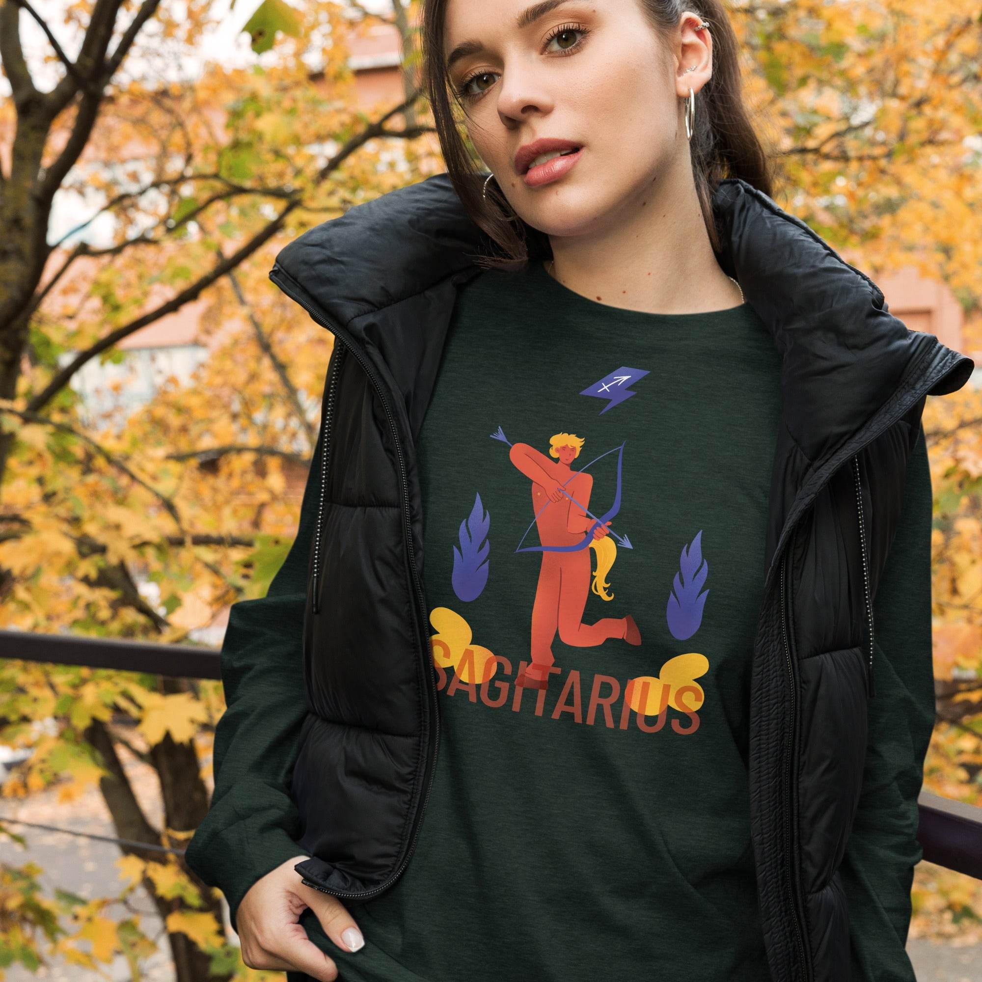 Sagittarius Unisex Long Sleeve Tee - Raw Edition -