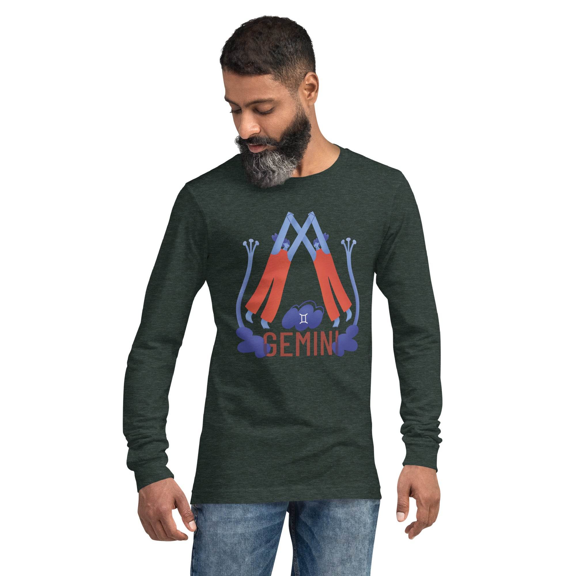 Gemini Unisex Long Sleeve Tee - Raw Edition -