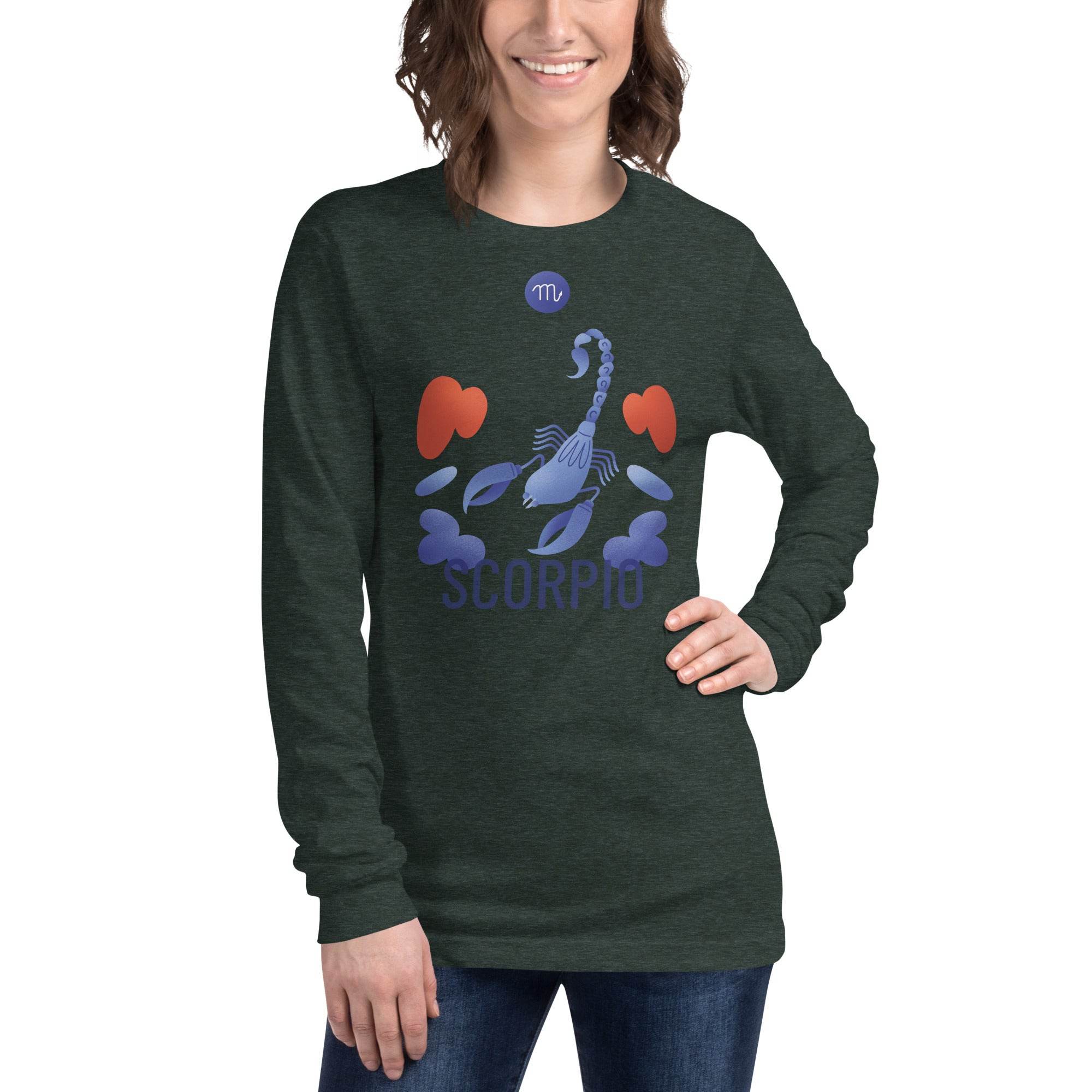 Scorpio Unisex Long Sleeve Tee - Raw Edition -
