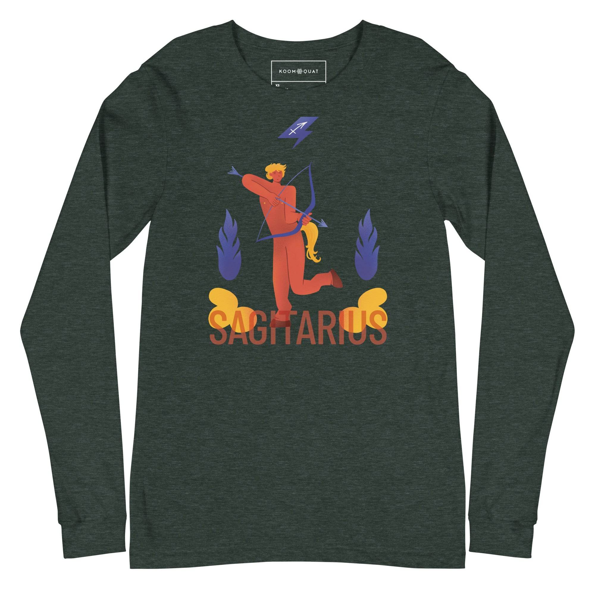 Sagittarius Unisex Long Sleeve Tee - Raw Edition -
