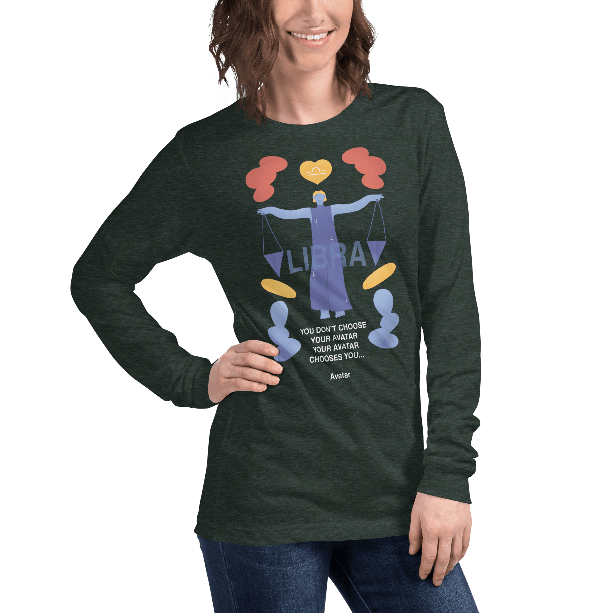 Libra Unisex Long Sleeve Tee - Avatar Edition -