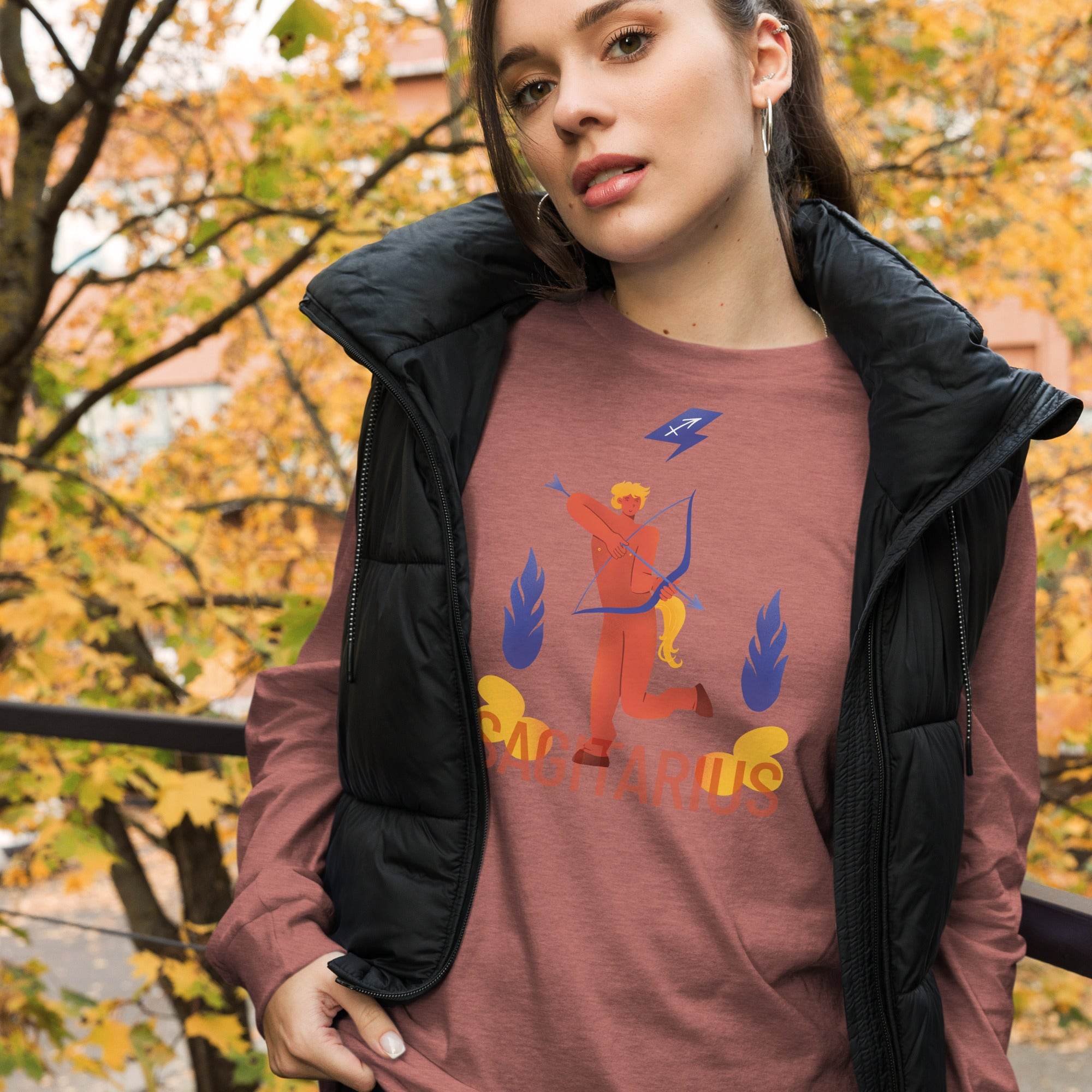 Sagittarius Unisex Long Sleeve Tee - Raw Edition -