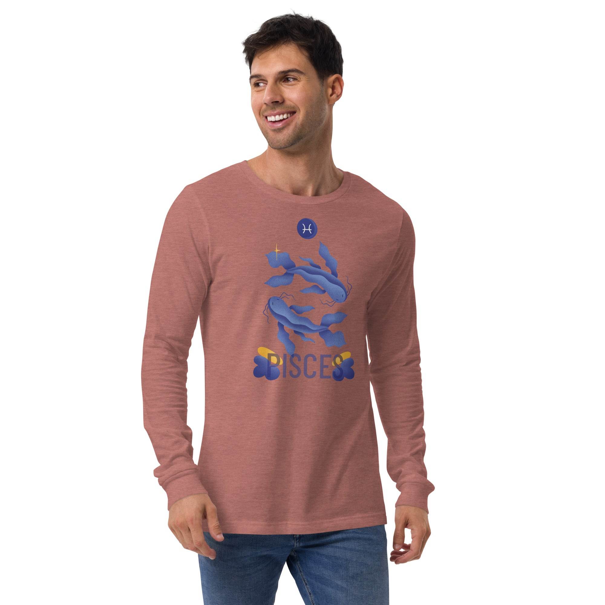 Pisces Unisex Long Sleeve Tee - Raw Edition -