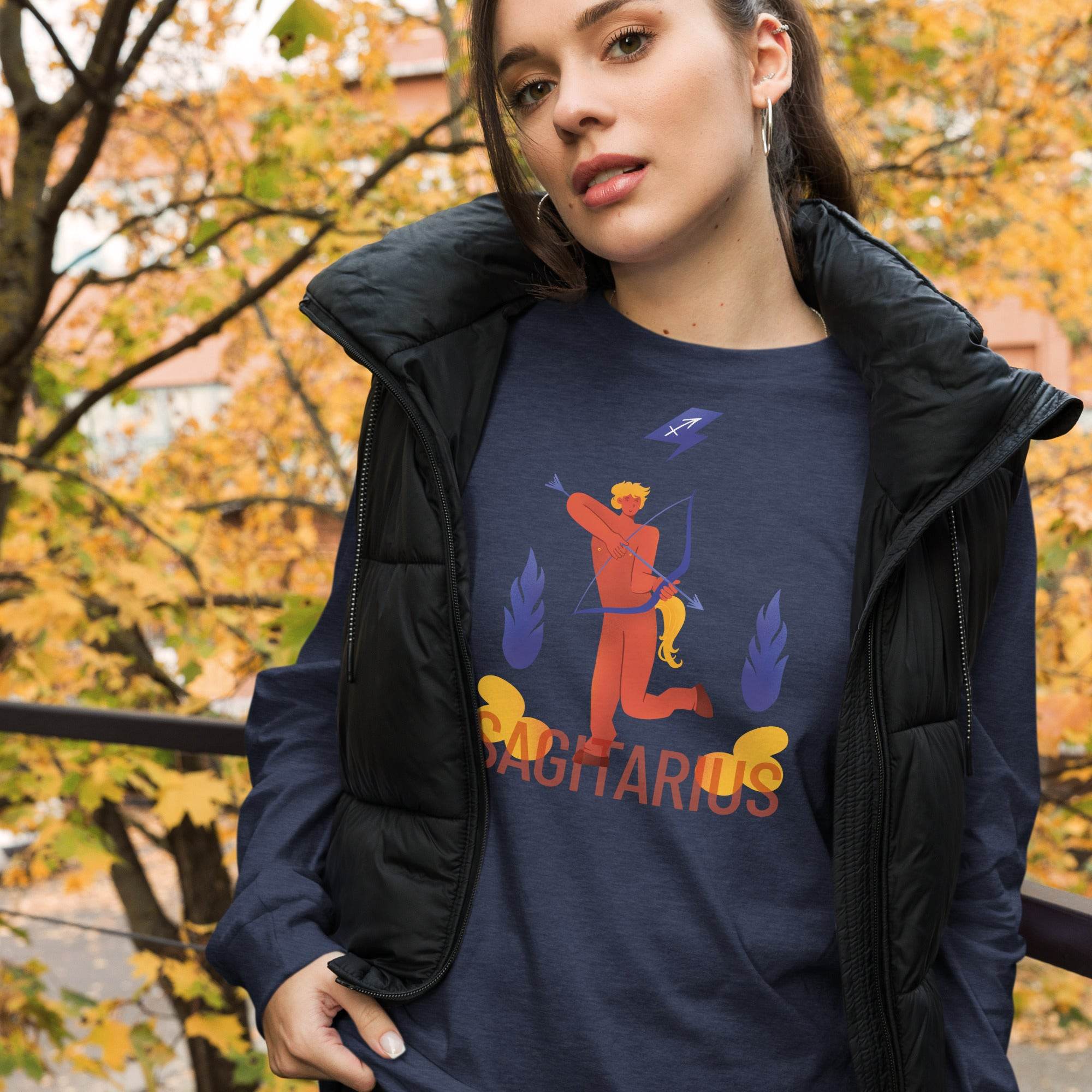 Sagittarius Unisex Long Sleeve Tee - Raw Edition -