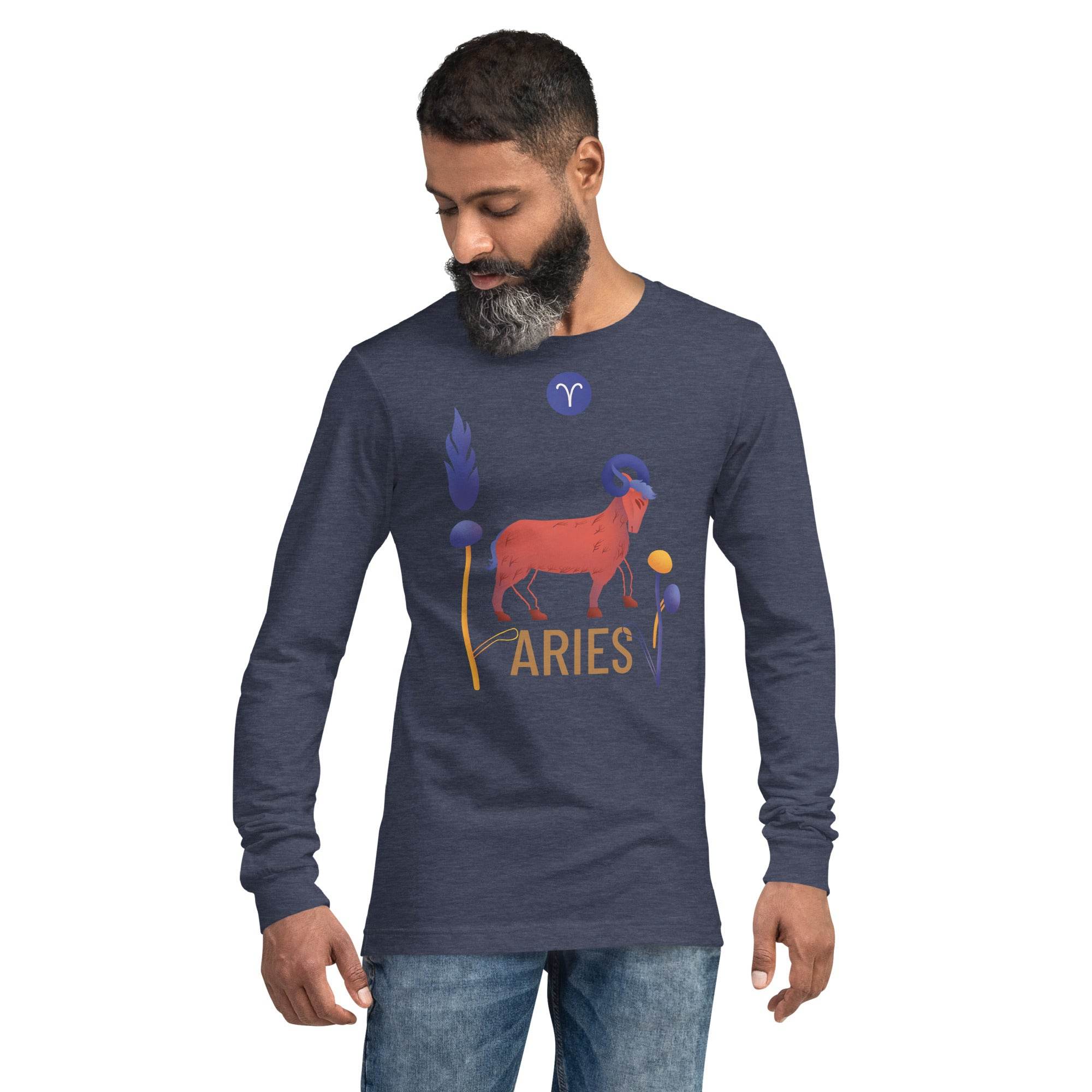 Aries Unisex Long Sleeve Tee Raw -