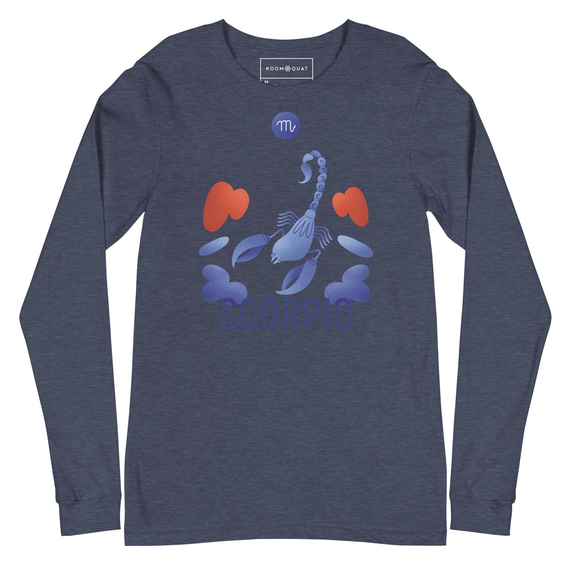 Scorpio Unisex Long Sleeve Tee - Raw Edition -