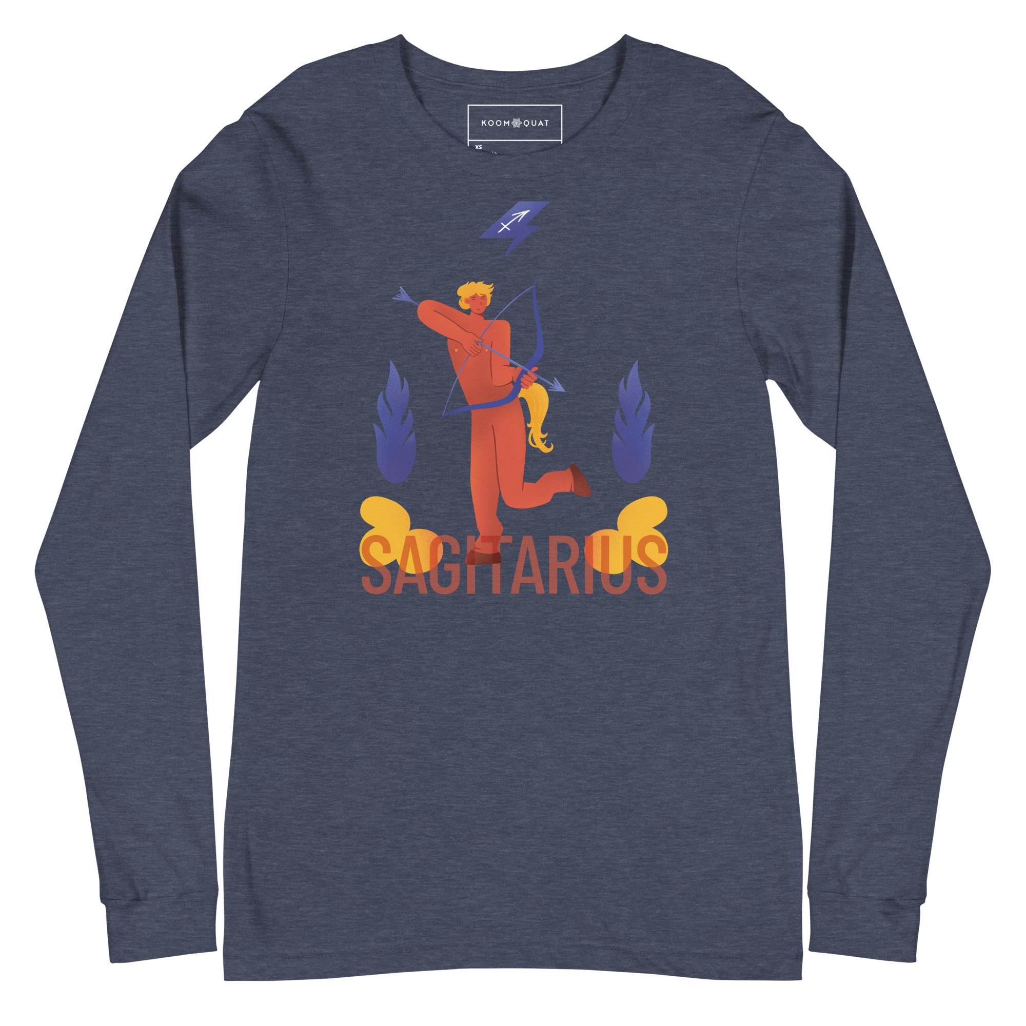 Sagittarius Unisex Long Sleeve Tee - Raw Edition -
