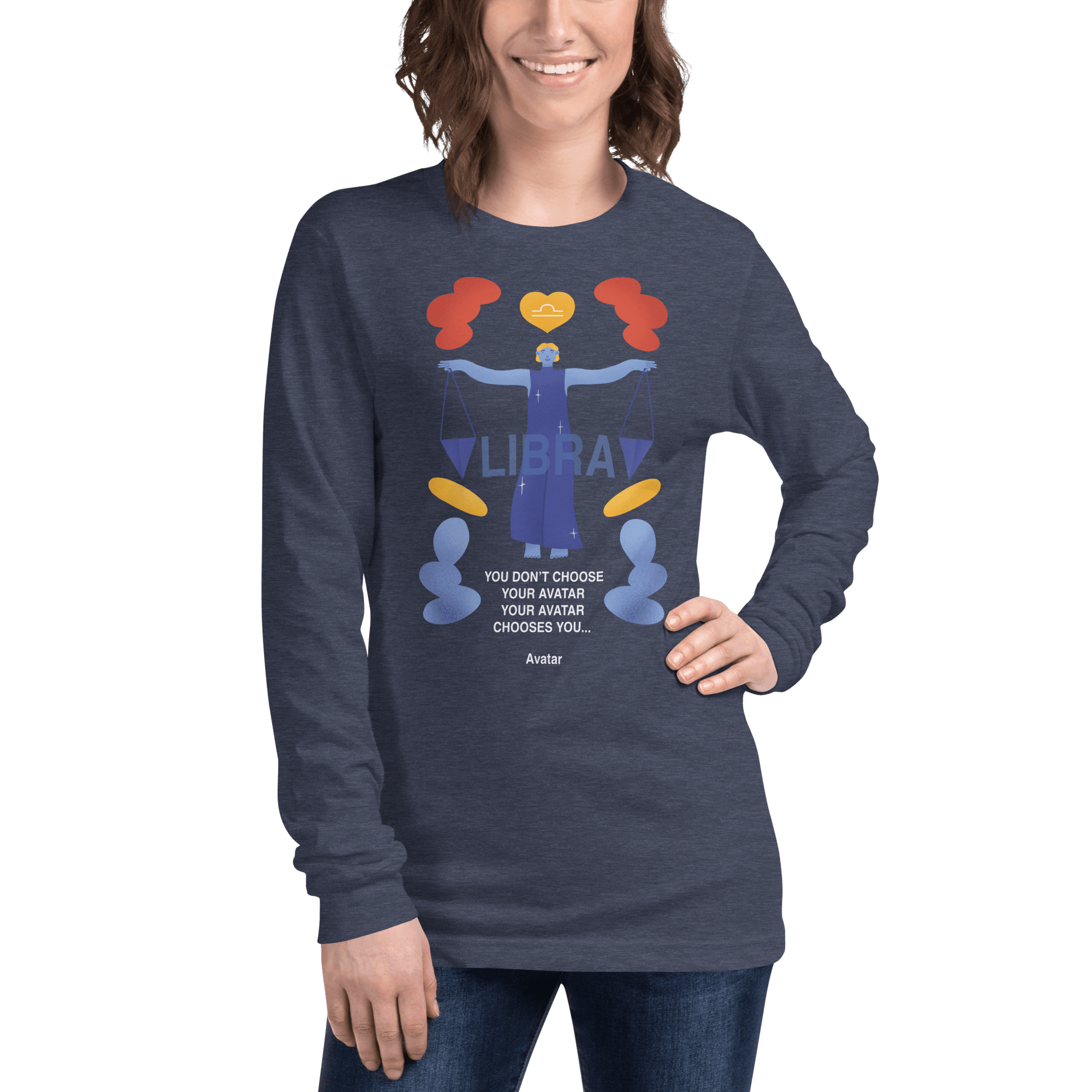 Libra Unisex Long Sleeve Tee - Avatar Edition -