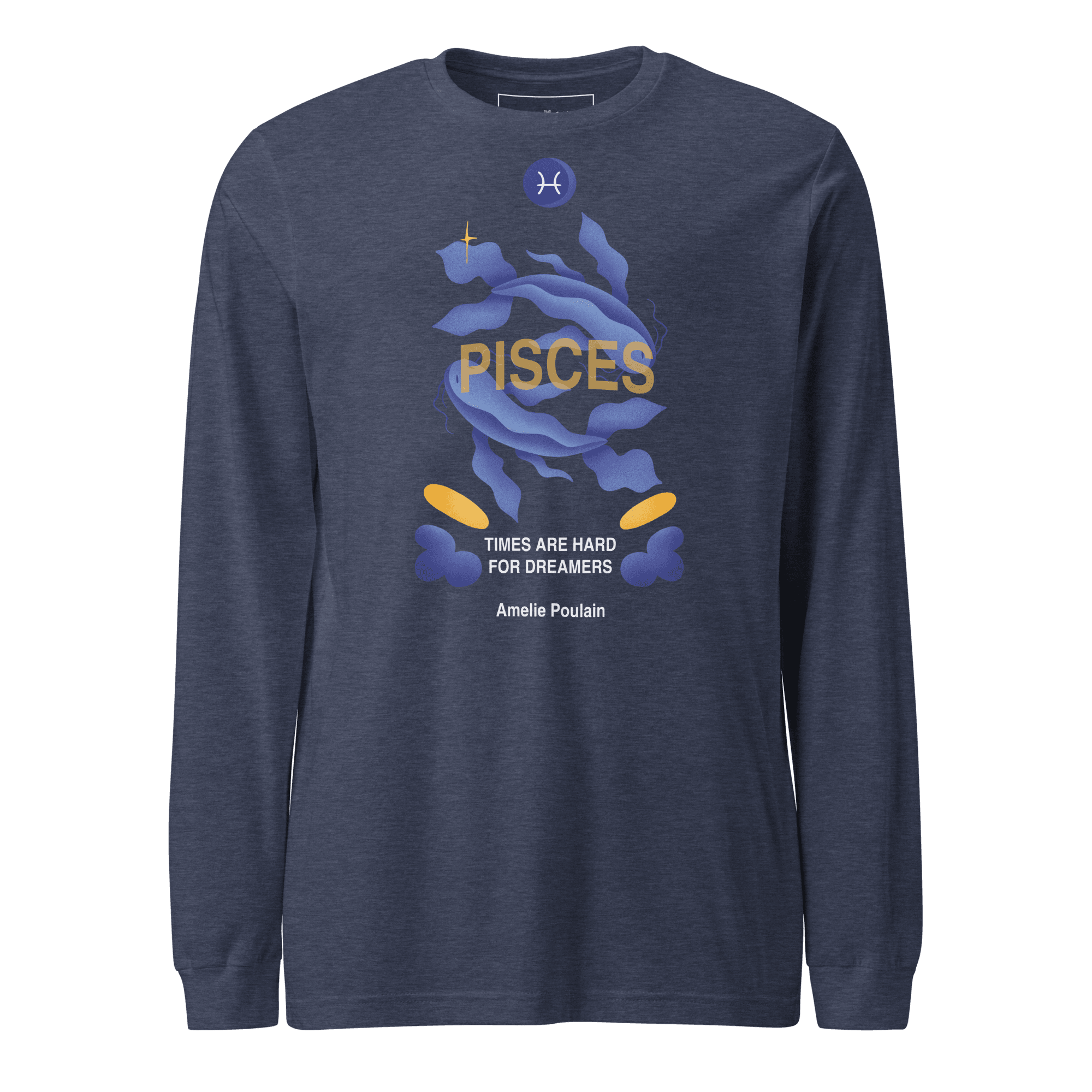 Pisces Unisex Long Sleeve Tee - Amelie Poulain Edition -