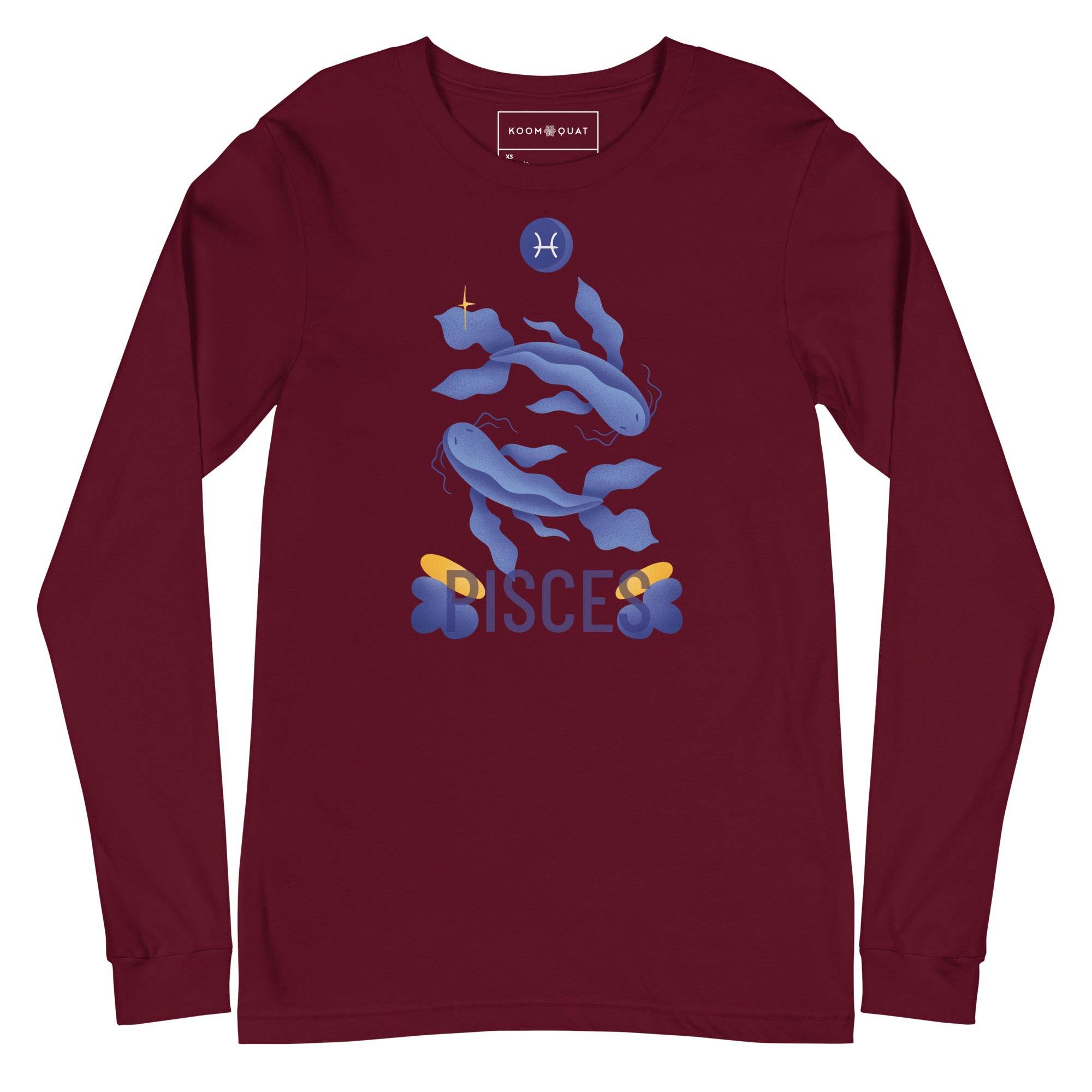 Pisces Unisex Long Sleeve Tee - Raw Edition -
